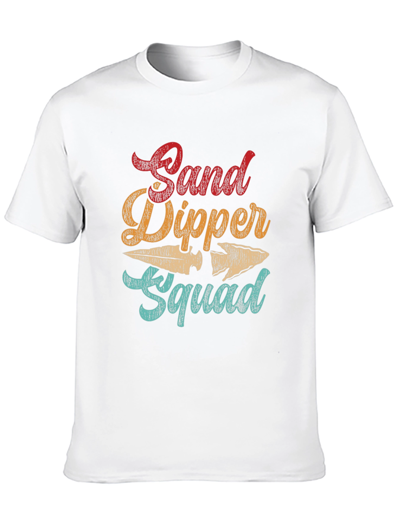 Sand Dipper Squad T-Shirt Retro Design
