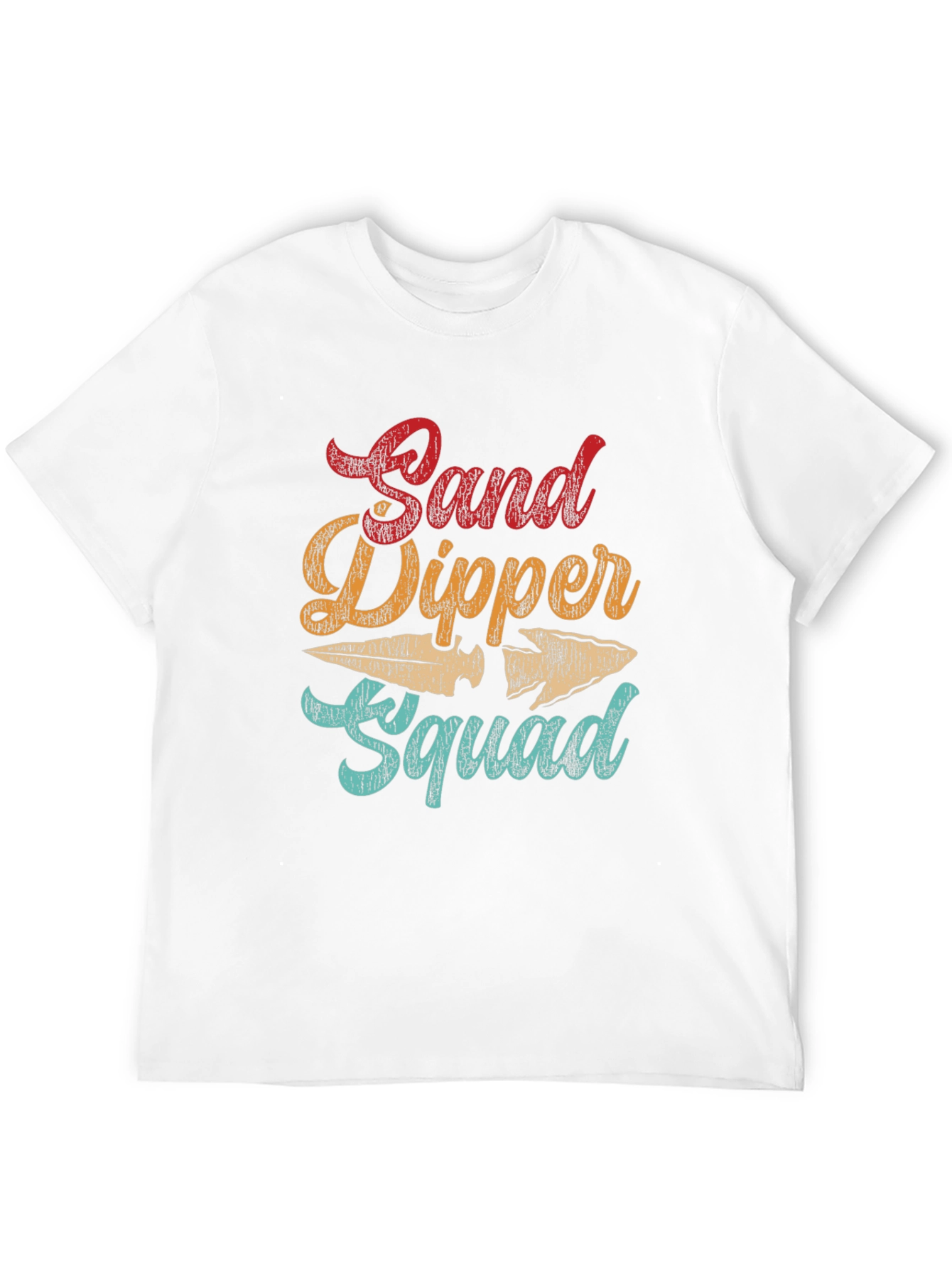 Sand Dipper Squad T-Shirt Retro Design