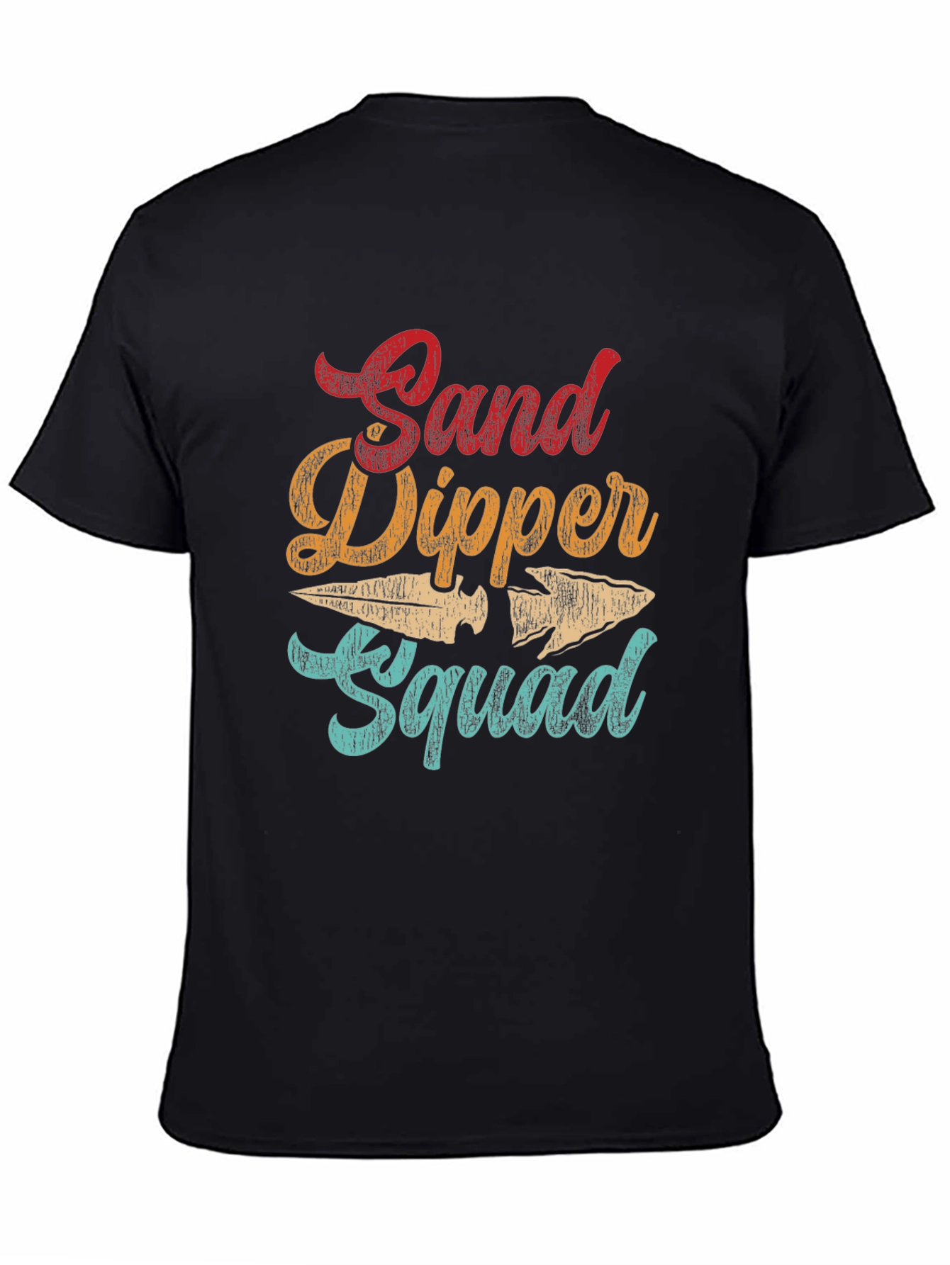 Sand Dipper Squad T-Shirt Retro Design