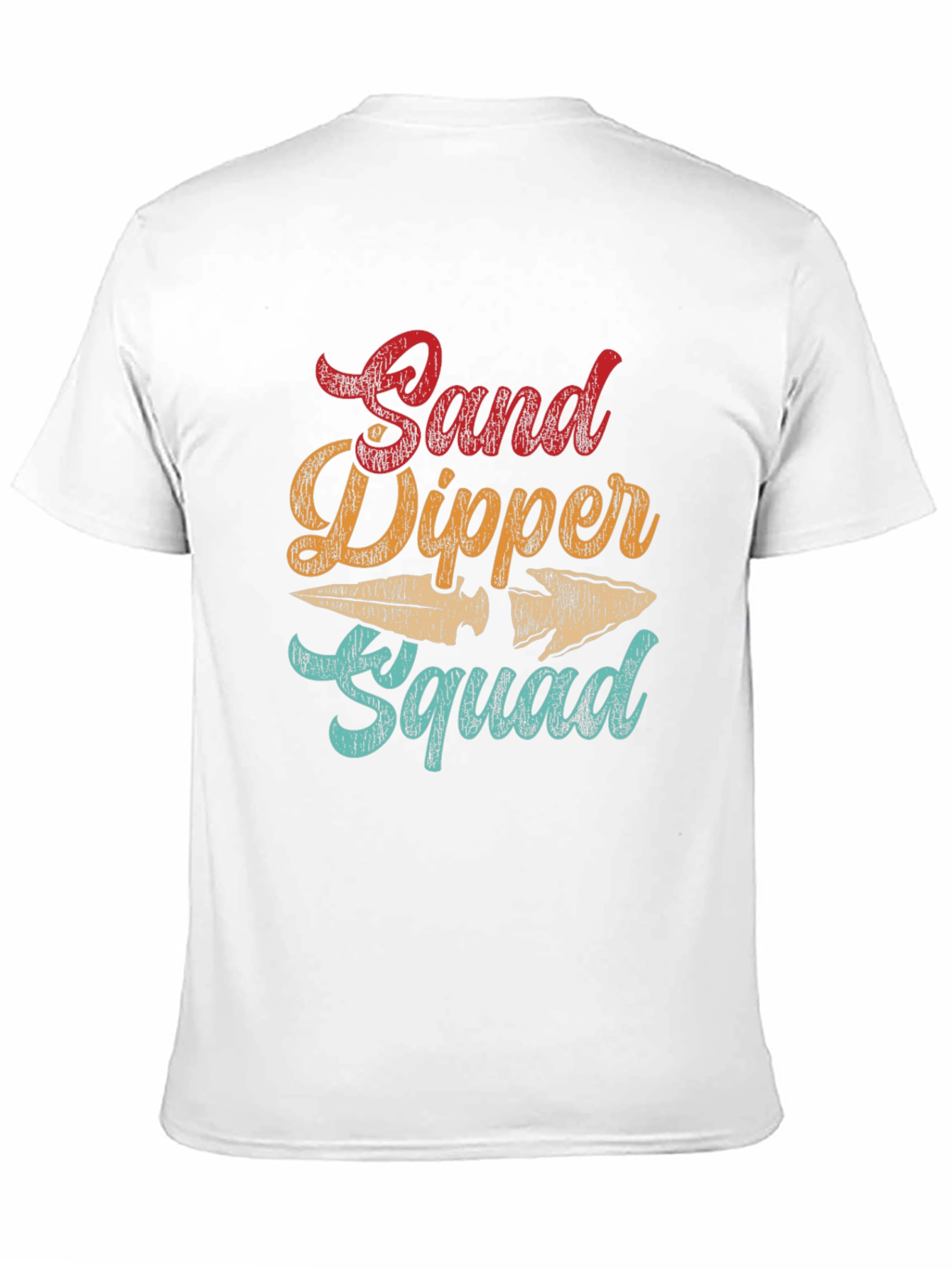 Sand Dipper Squad T-Shirt Retro Design