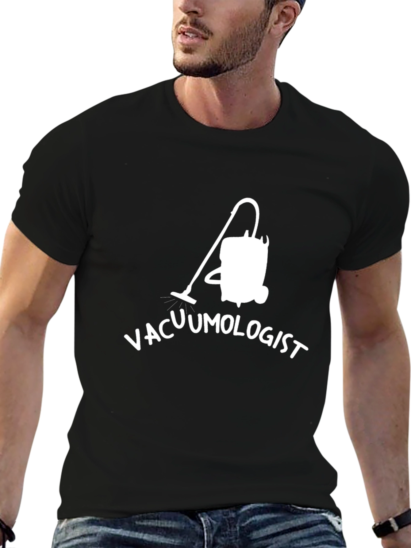 Vacuümologist T-Shirt - Funny Novelty Graphic Tee