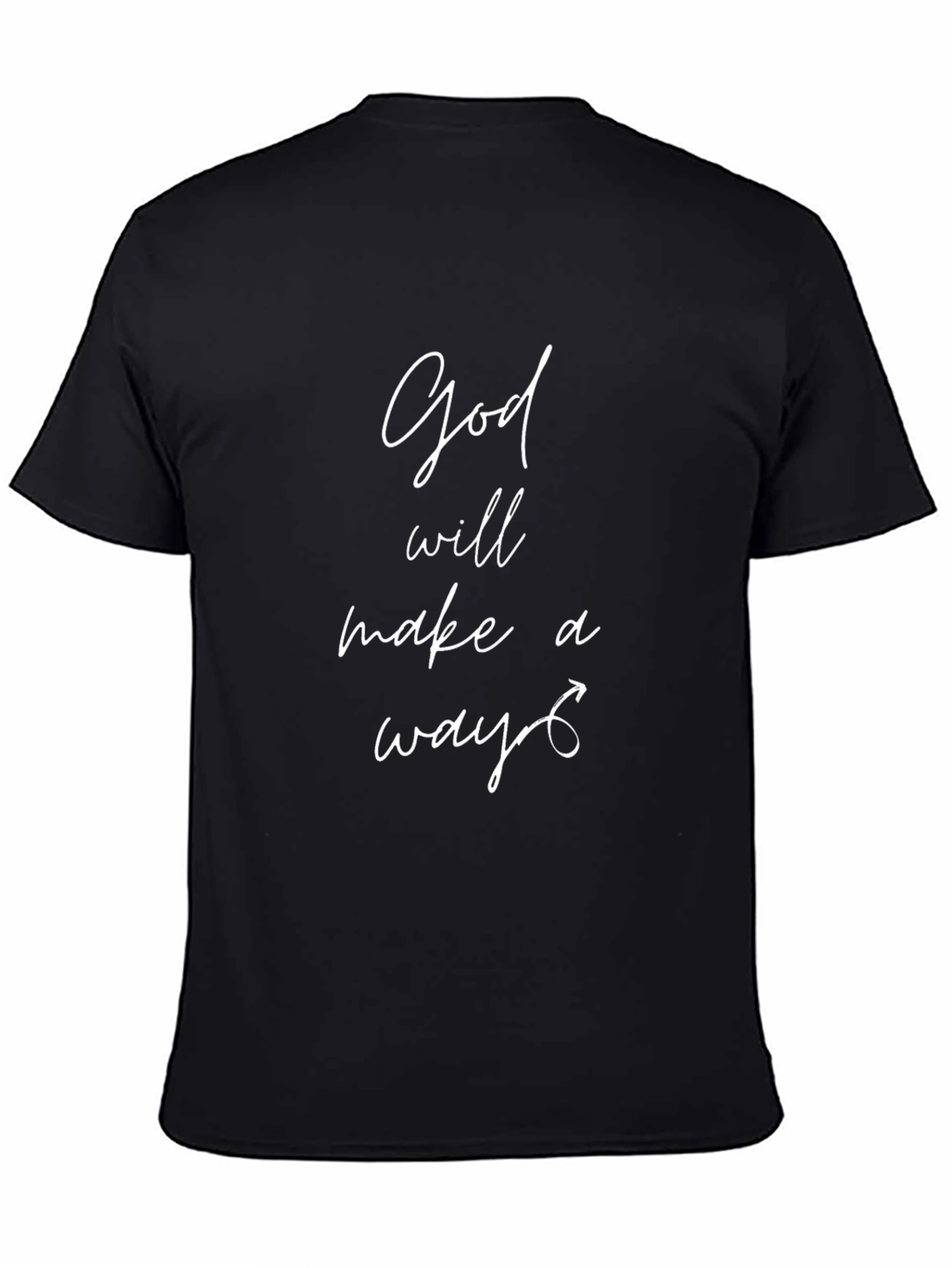 God Will Make a Way Black T-Shirt