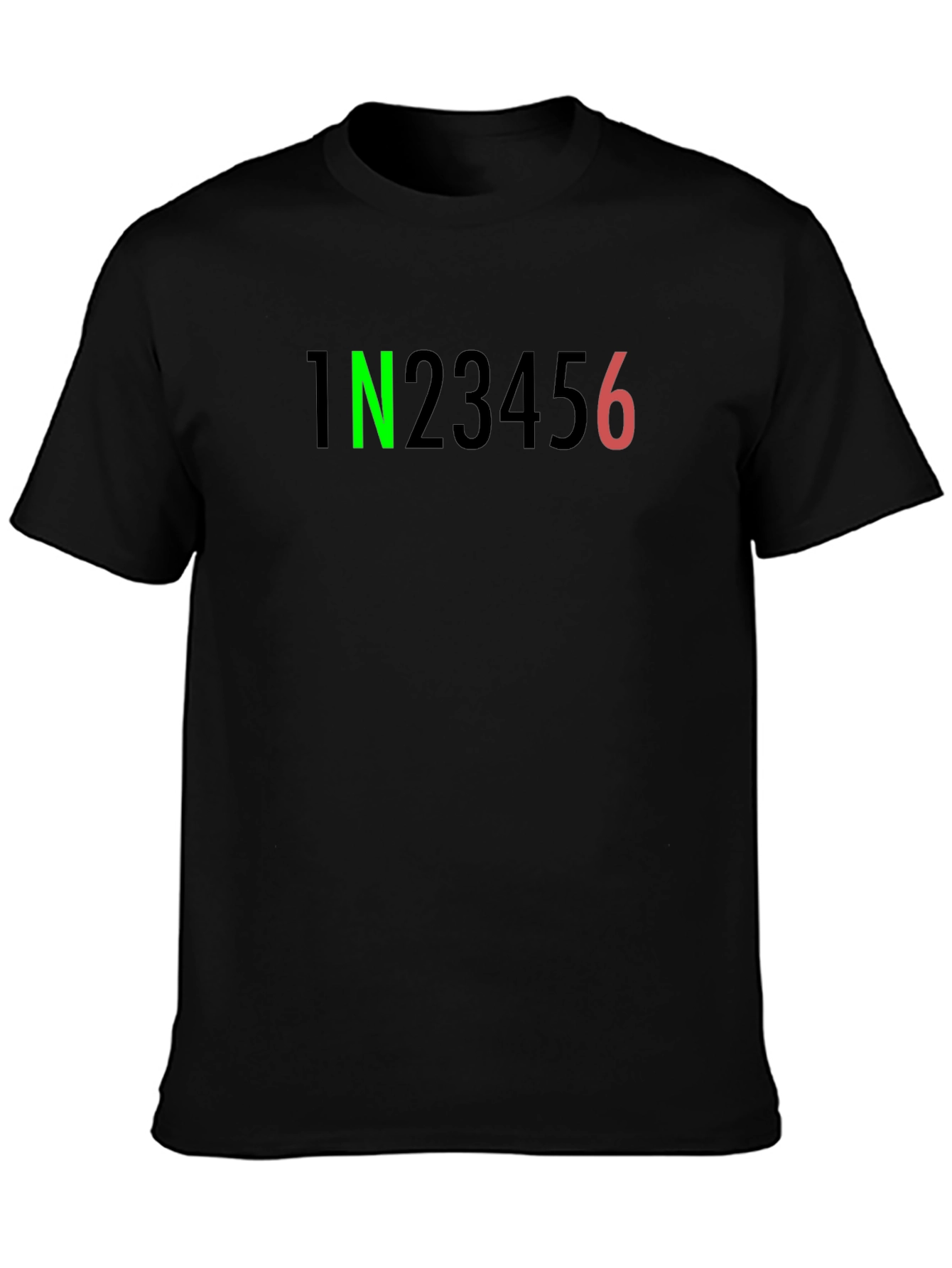 Motorcycle Gear Shift T-Shirt - 1N23456