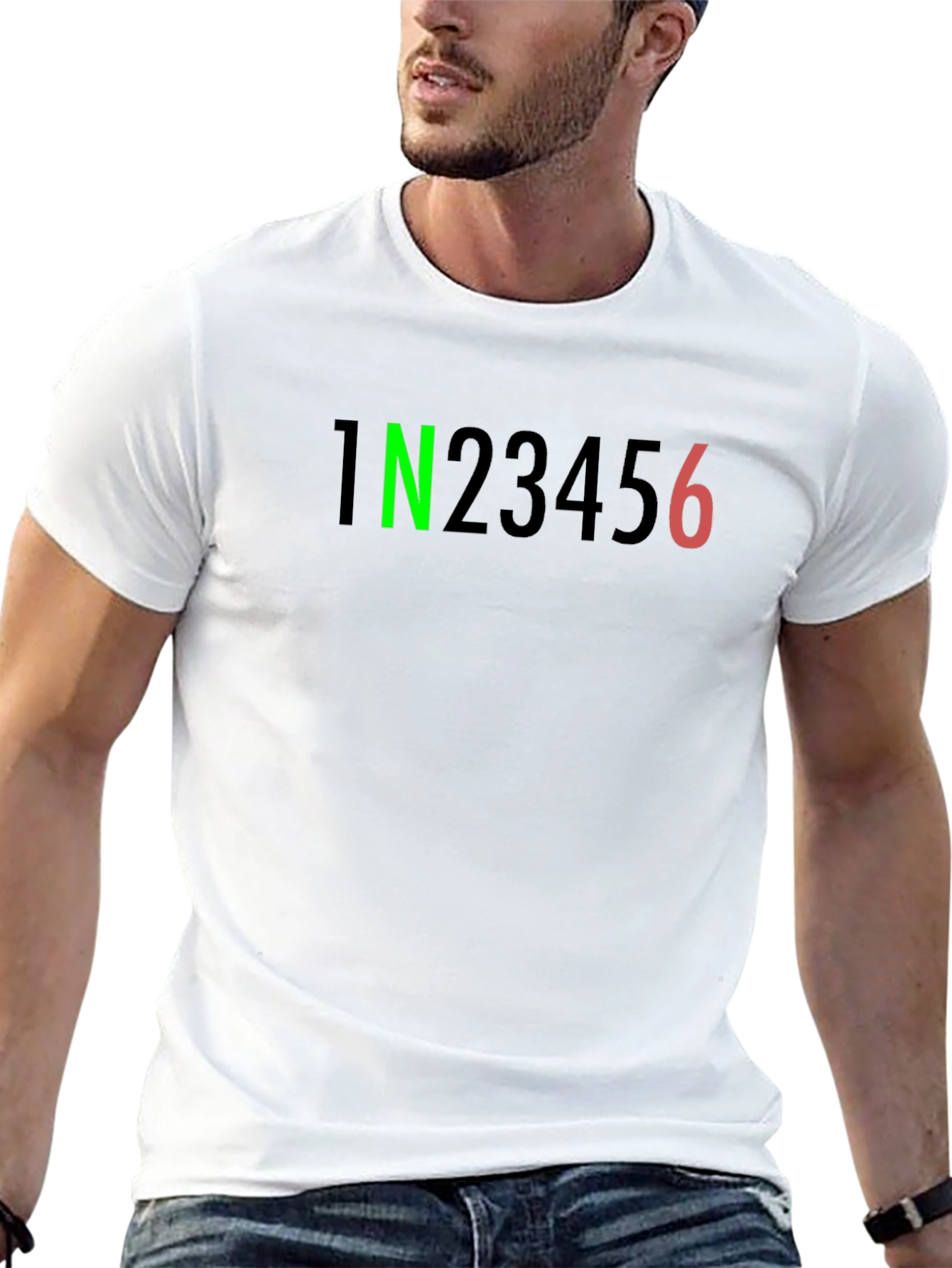 Motorcycle Gear Shift T-Shirt - 1N23456