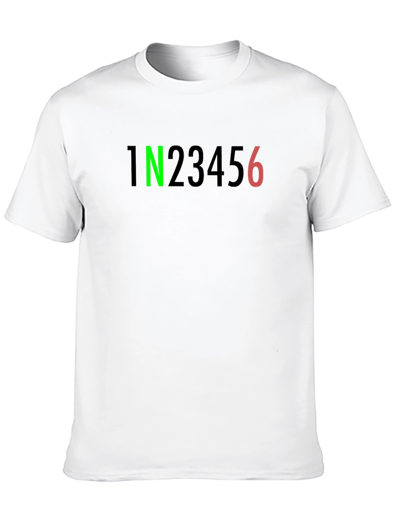 Motorcycle Gear Shift T-Shirt - 1N23456