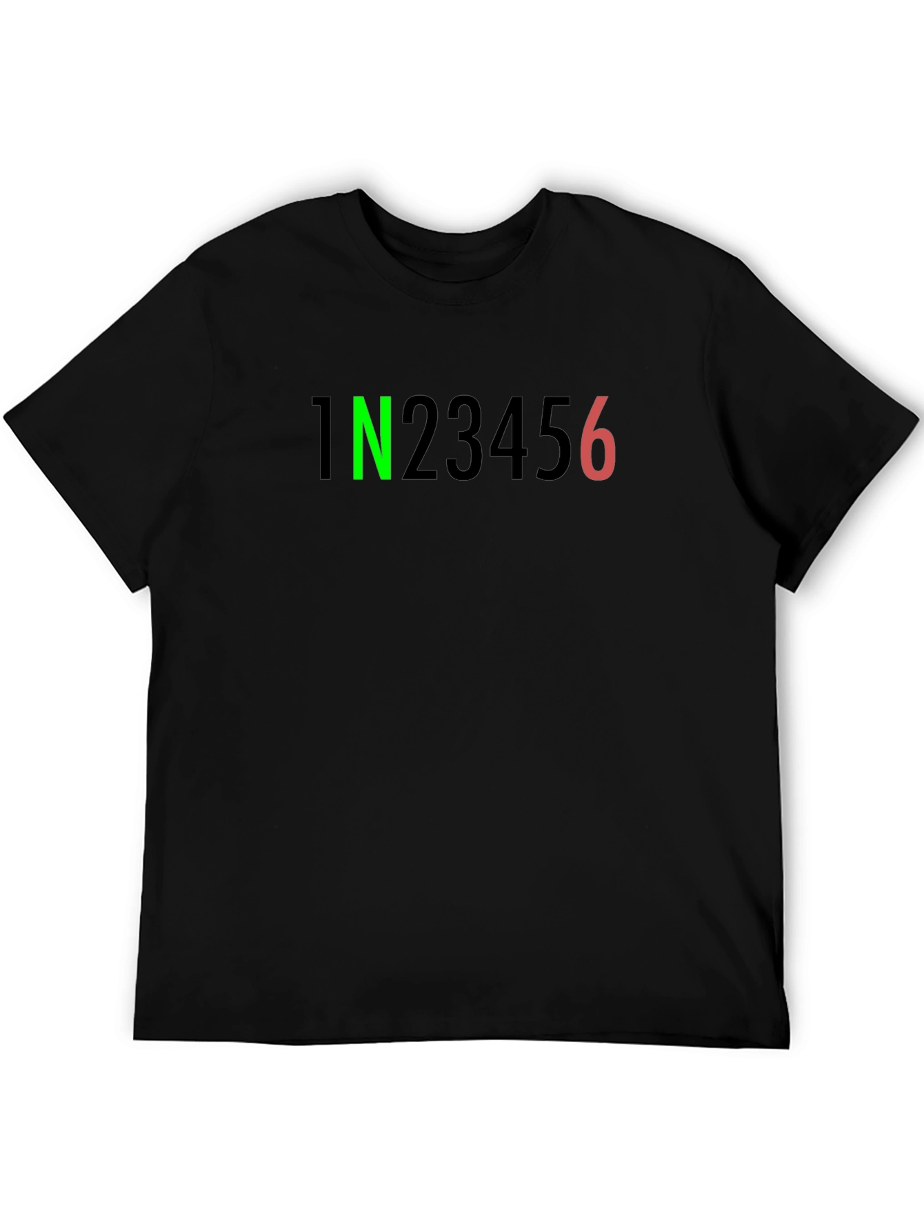 Motorcycle Gear Shift T-Shirt - 1N23456