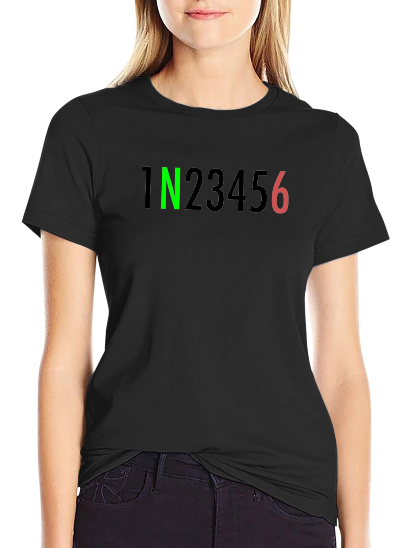 Motorcycle Gear Shift T-Shirt - 1N23456