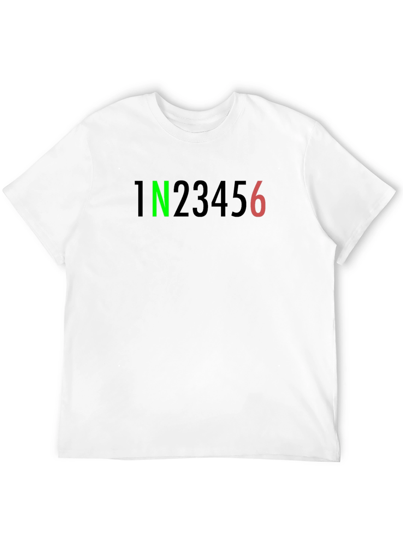 Motorcycle Gear Shift T-Shirt - 1N23456