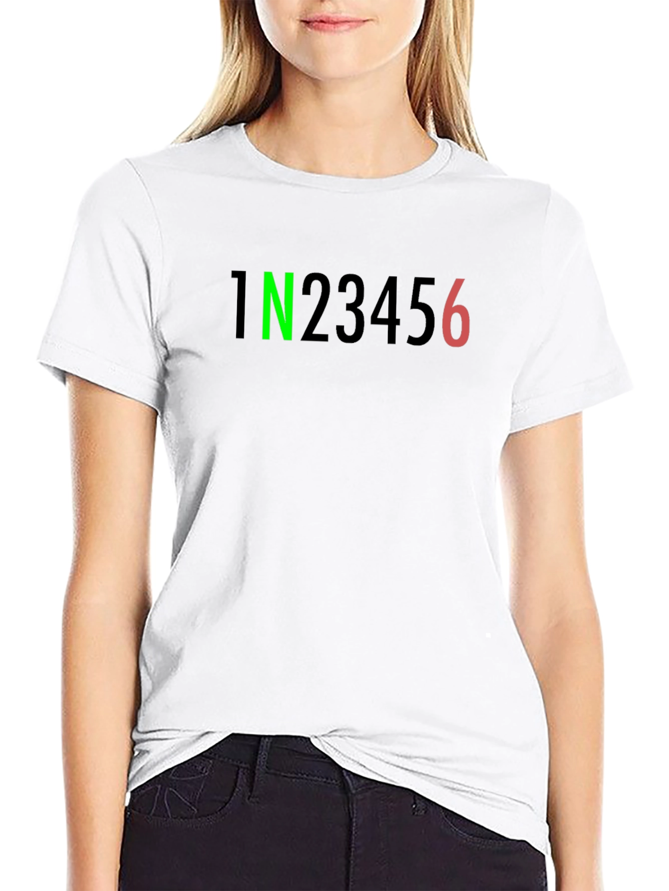 Motorcycle Gear Shift T-Shirt - 1N23456