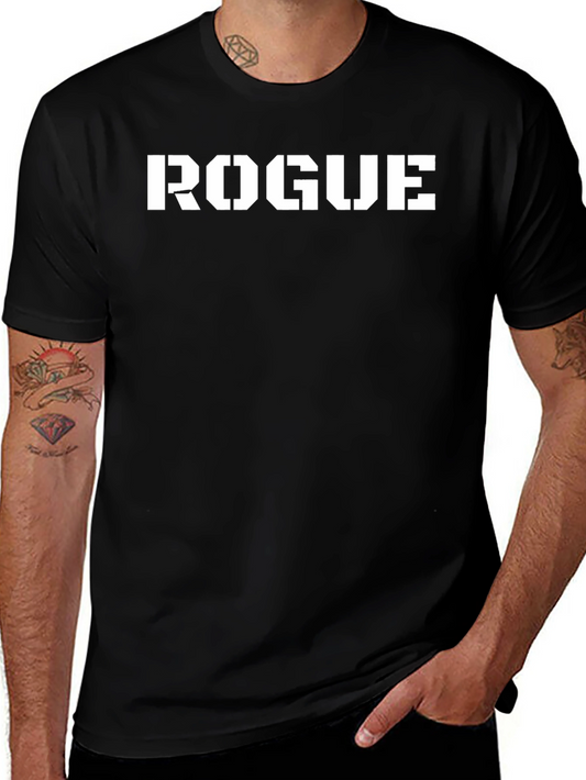 ROGUE Graphic Tee - Mens Short Sleeve Black T-Shirt