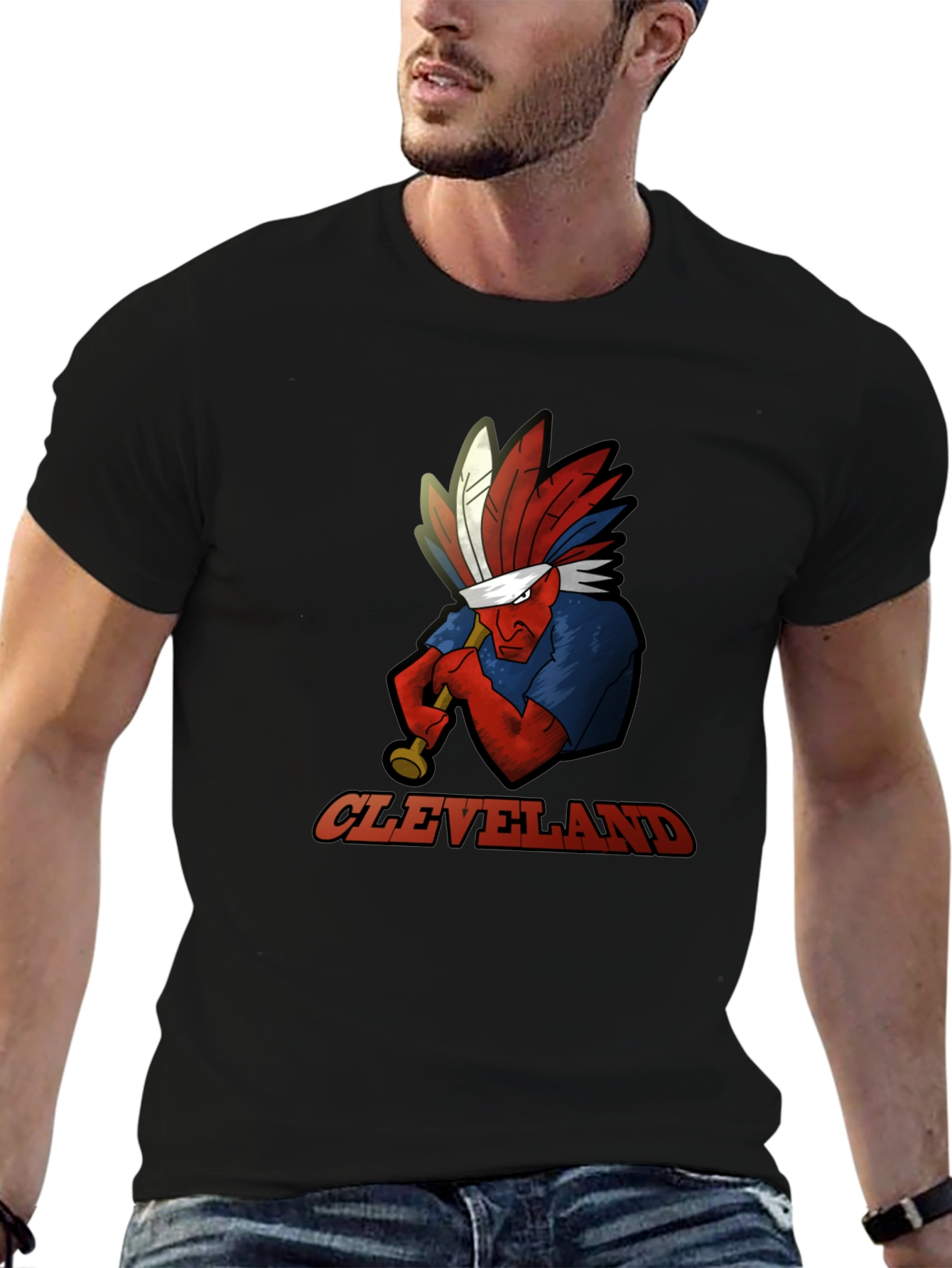 Cleveland Indians Chief Wahoo Graphic Tee