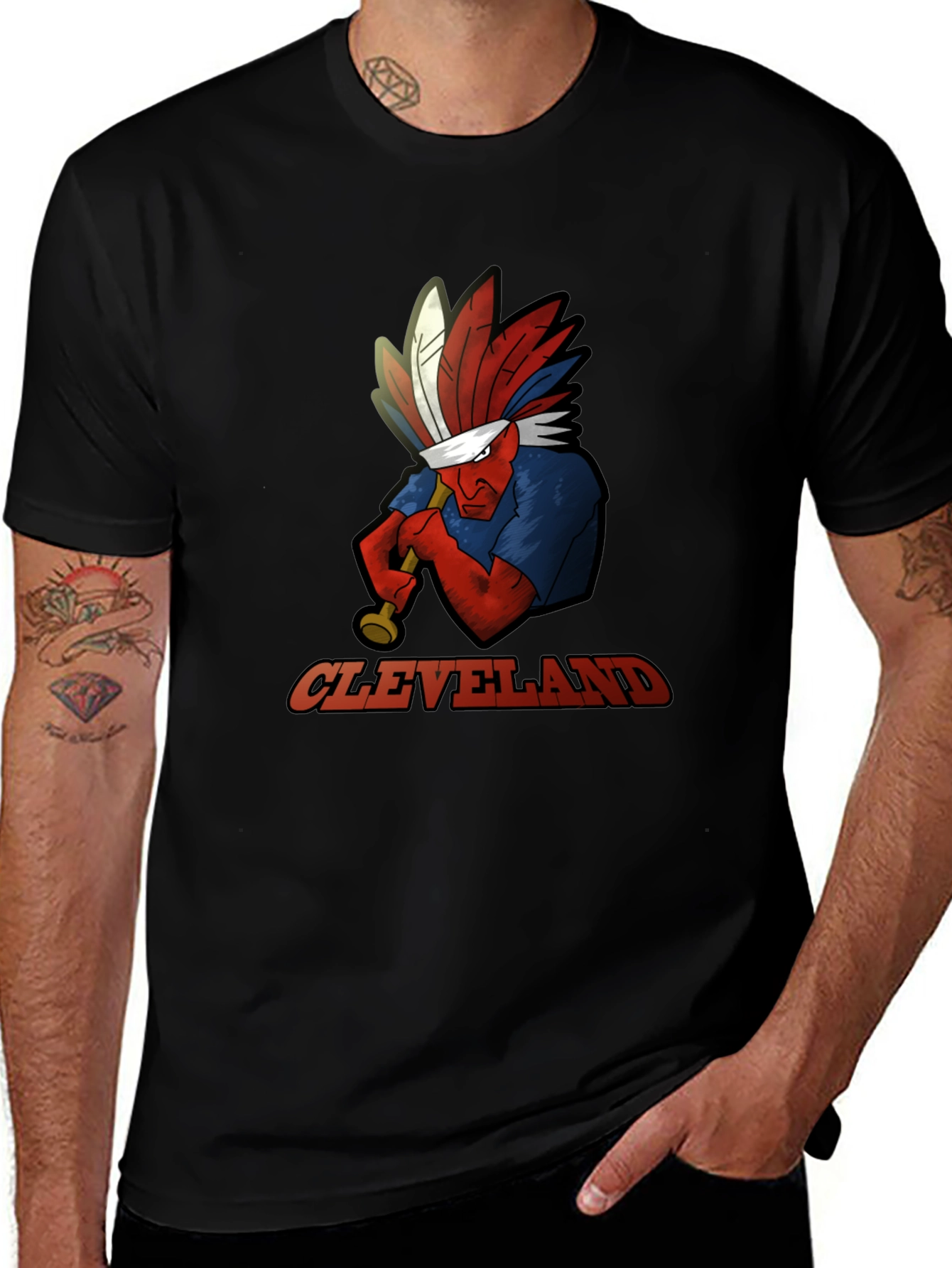 Cleveland Indians Chief Wahoo Graphic Tee