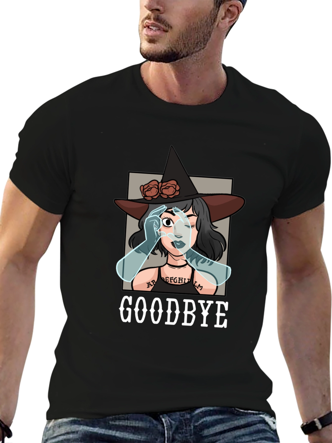 Witch Goodbye T-Shirt - Stylish Graphic Tee