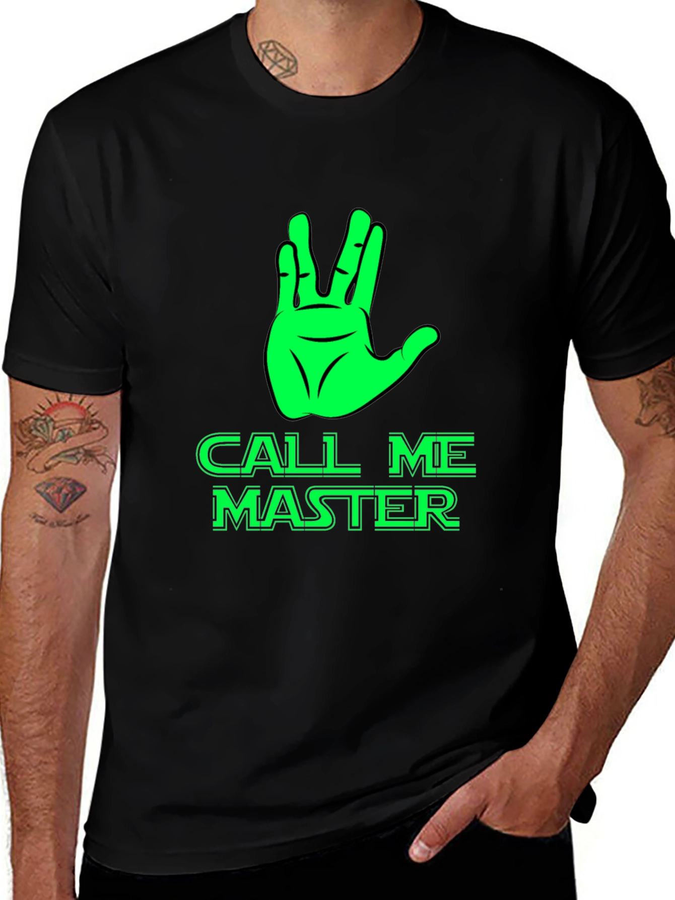 Call Me Master T-Shirt - Live Long & Prosper!
