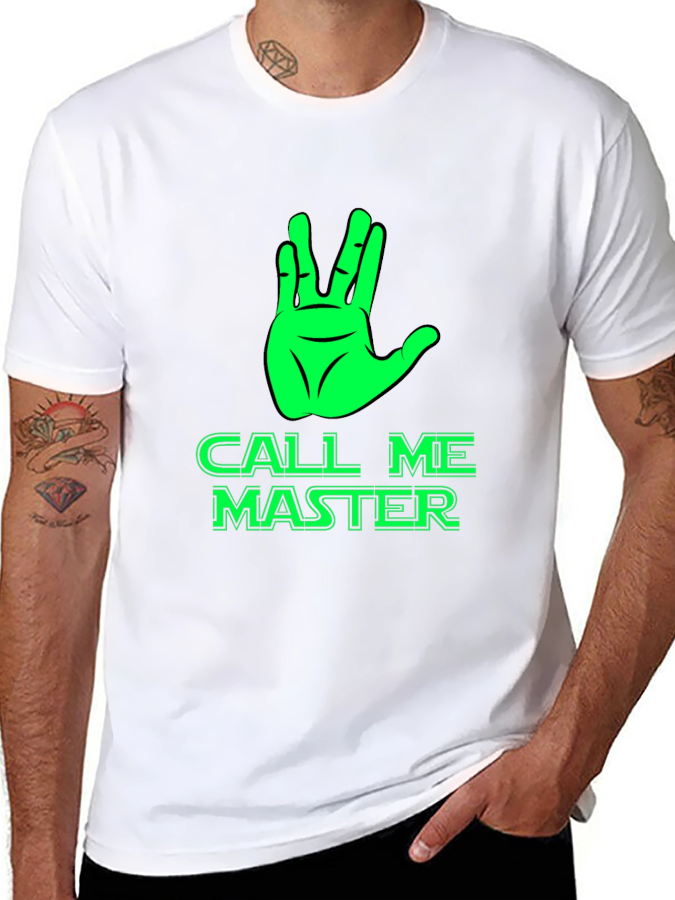 Call Me Master T-Shirt - Live Long & Prosper!