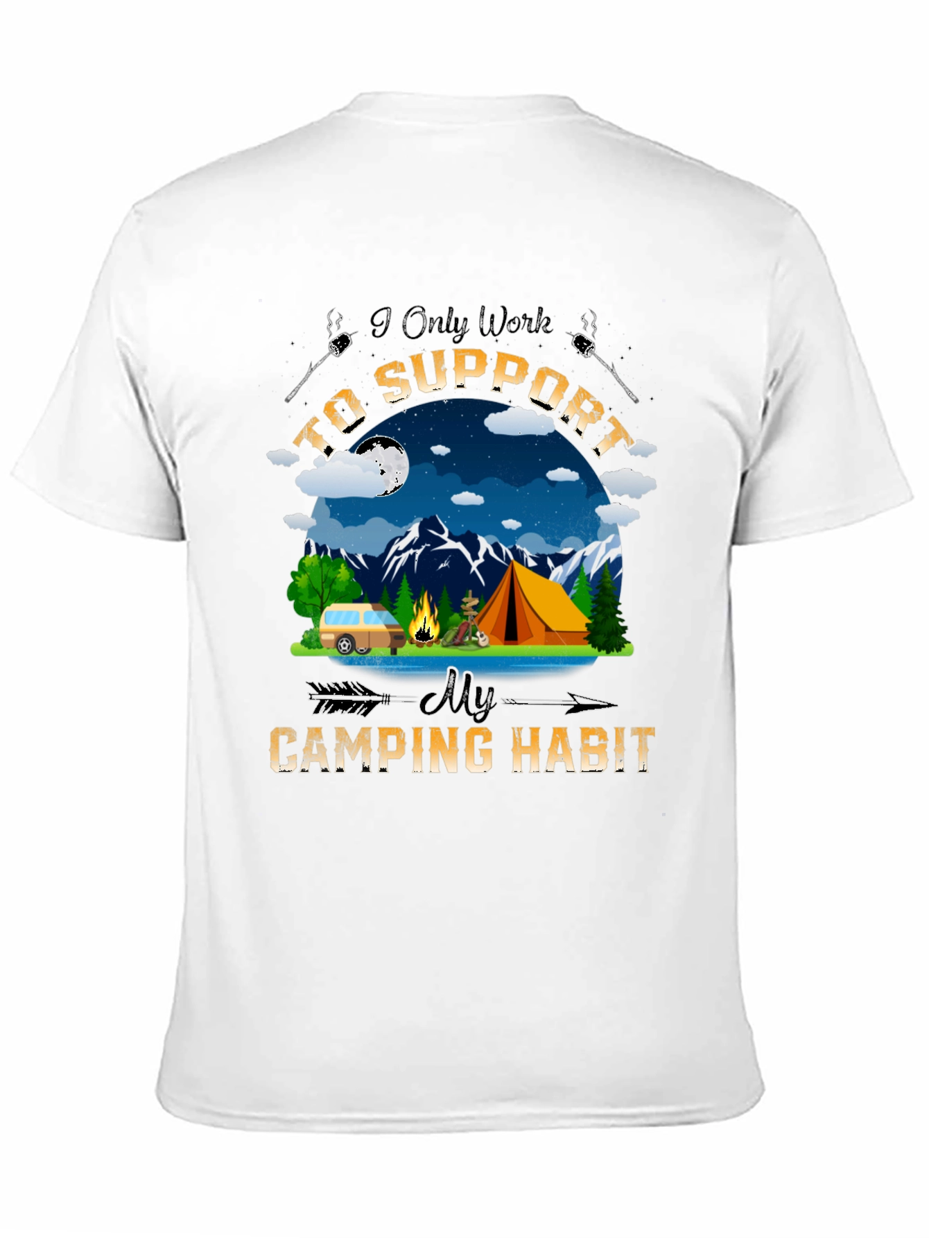 Camping Habit Tee