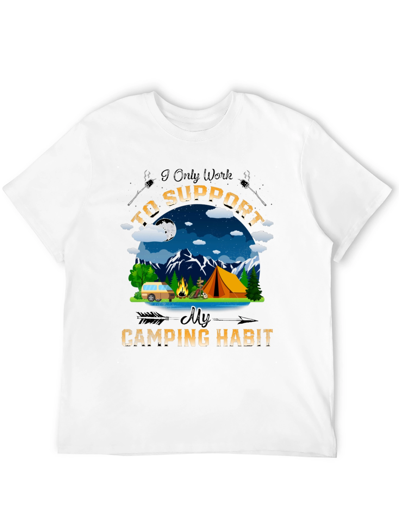 Camping Habit Tee