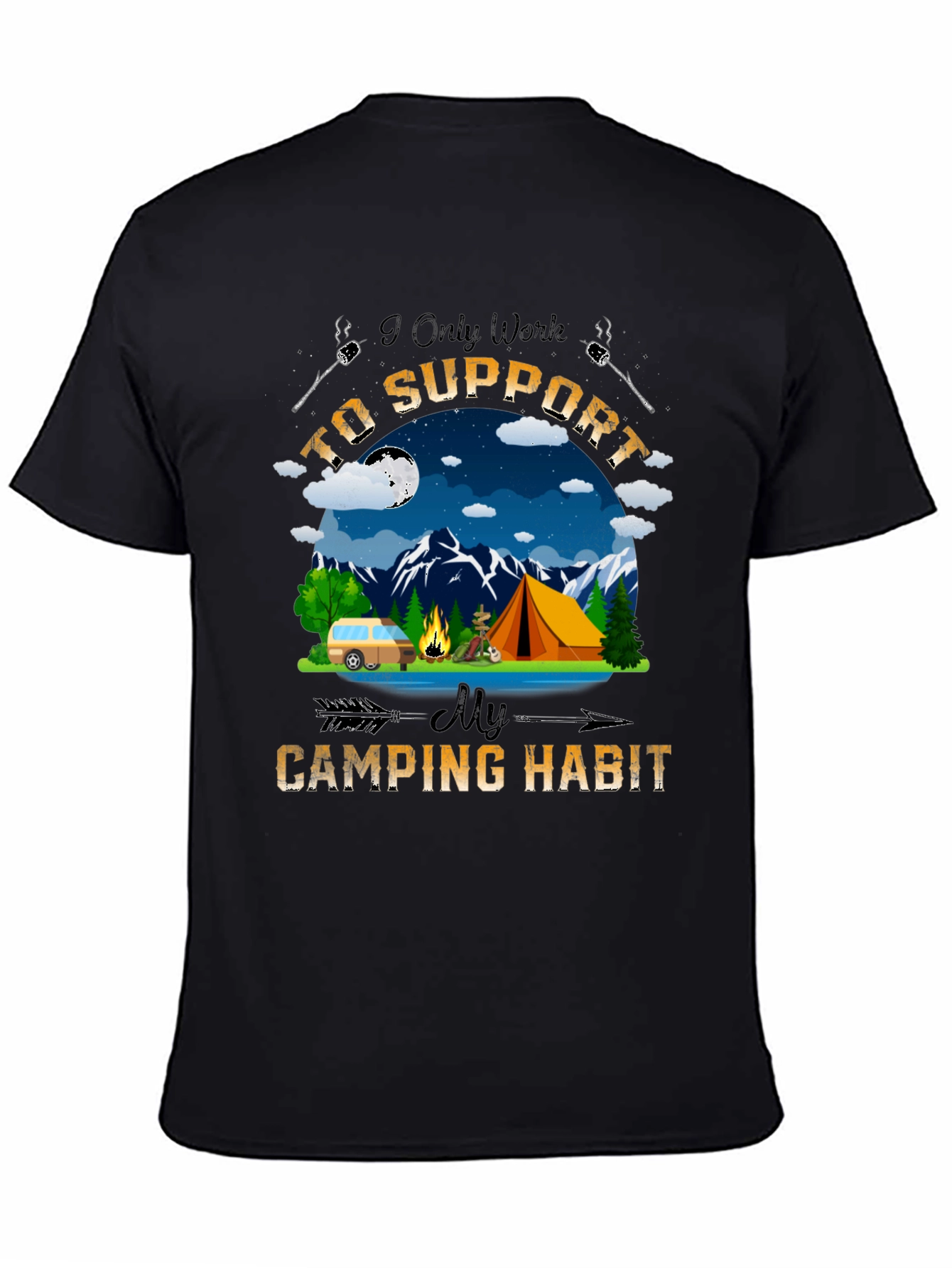 Camping Habit Tee