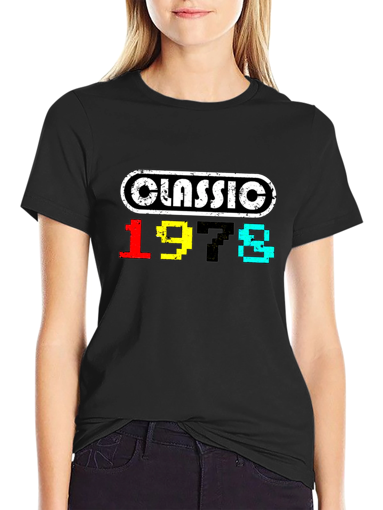 Classic 1978 Birthday Graphic T-Shirt