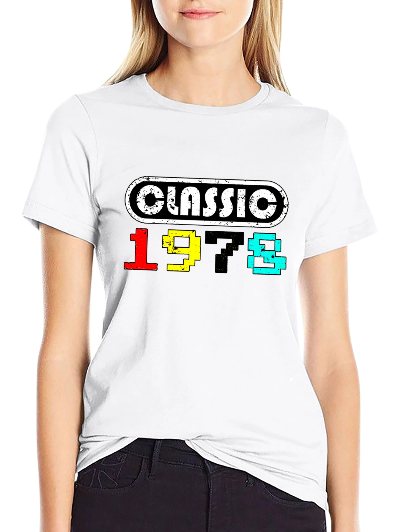 Classic 1978 Birthday Graphic T-Shirt