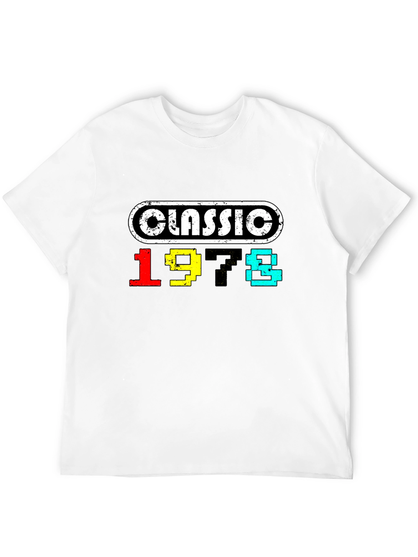 Classic 1978 Birthday Graphic T-Shirt