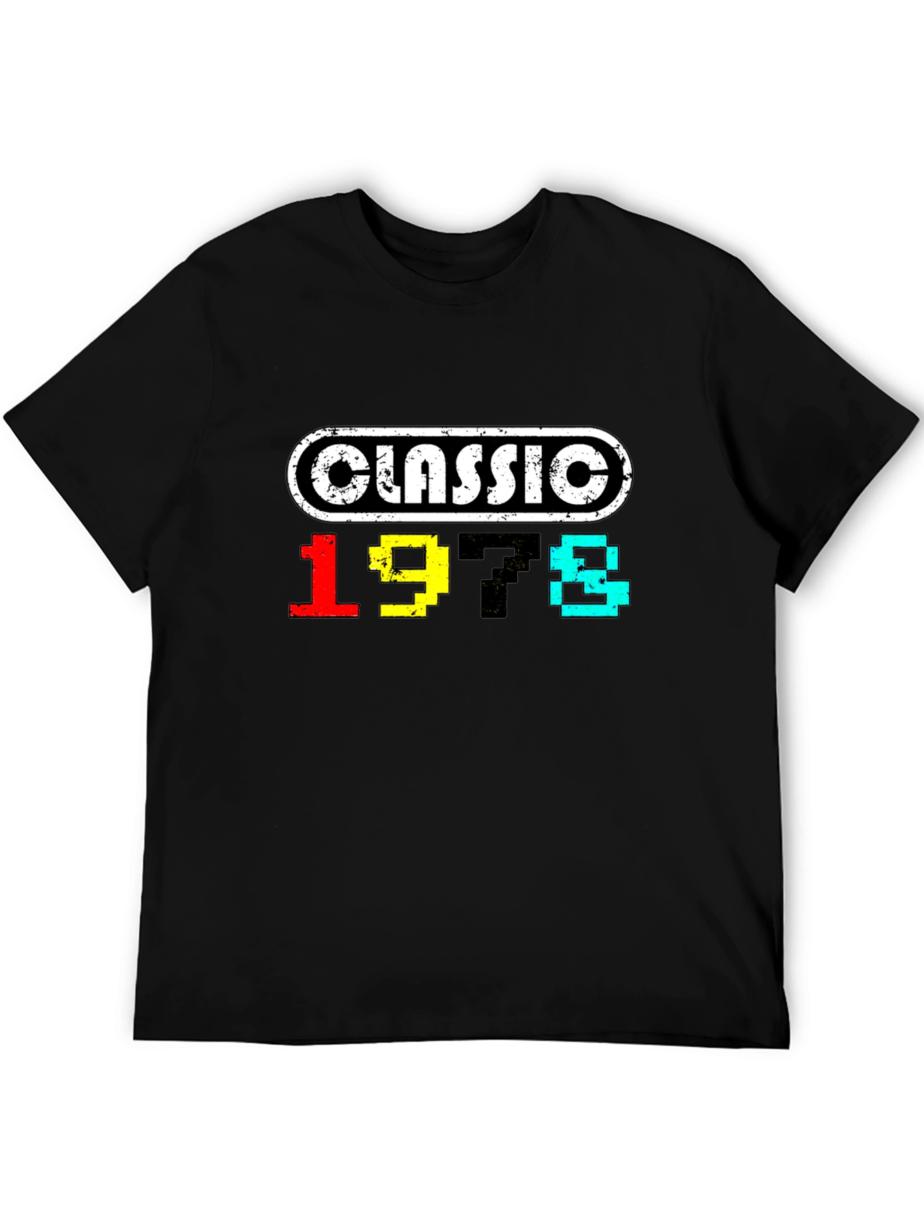Classic 1978 Birthday Graphic T-Shirt