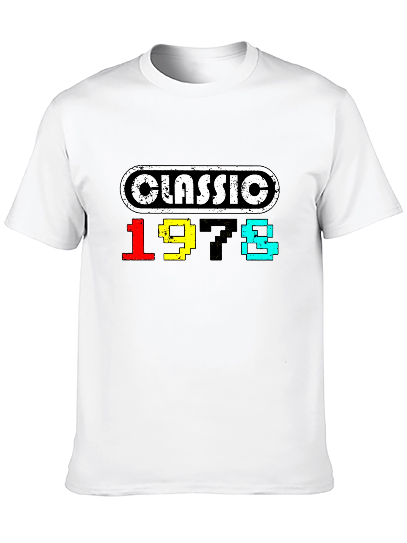 Classic 1978 Birthday Graphic T-Shirt
