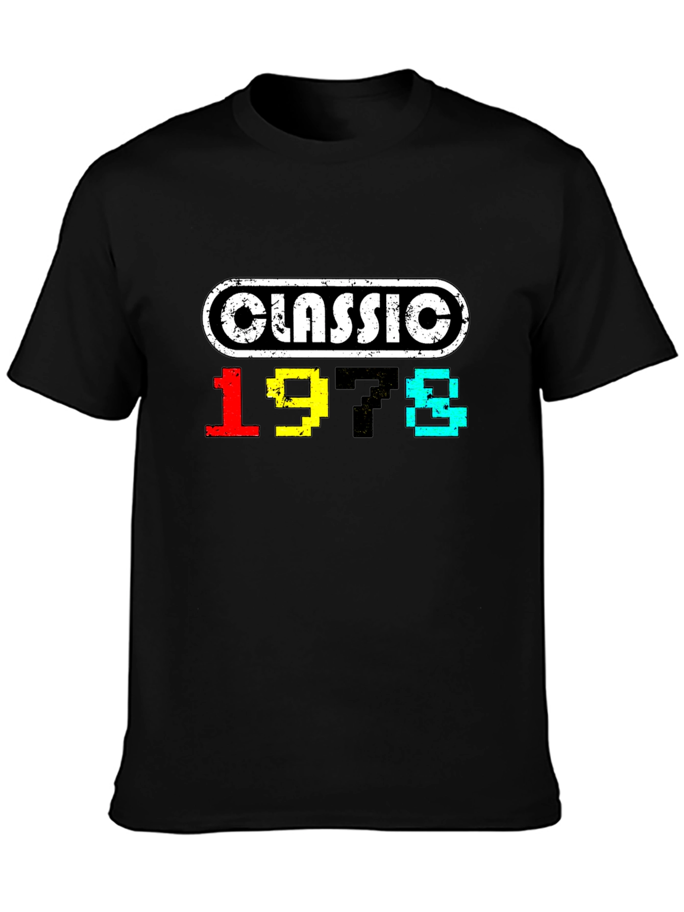 Classic 1978 Birthday Graphic T-Shirt