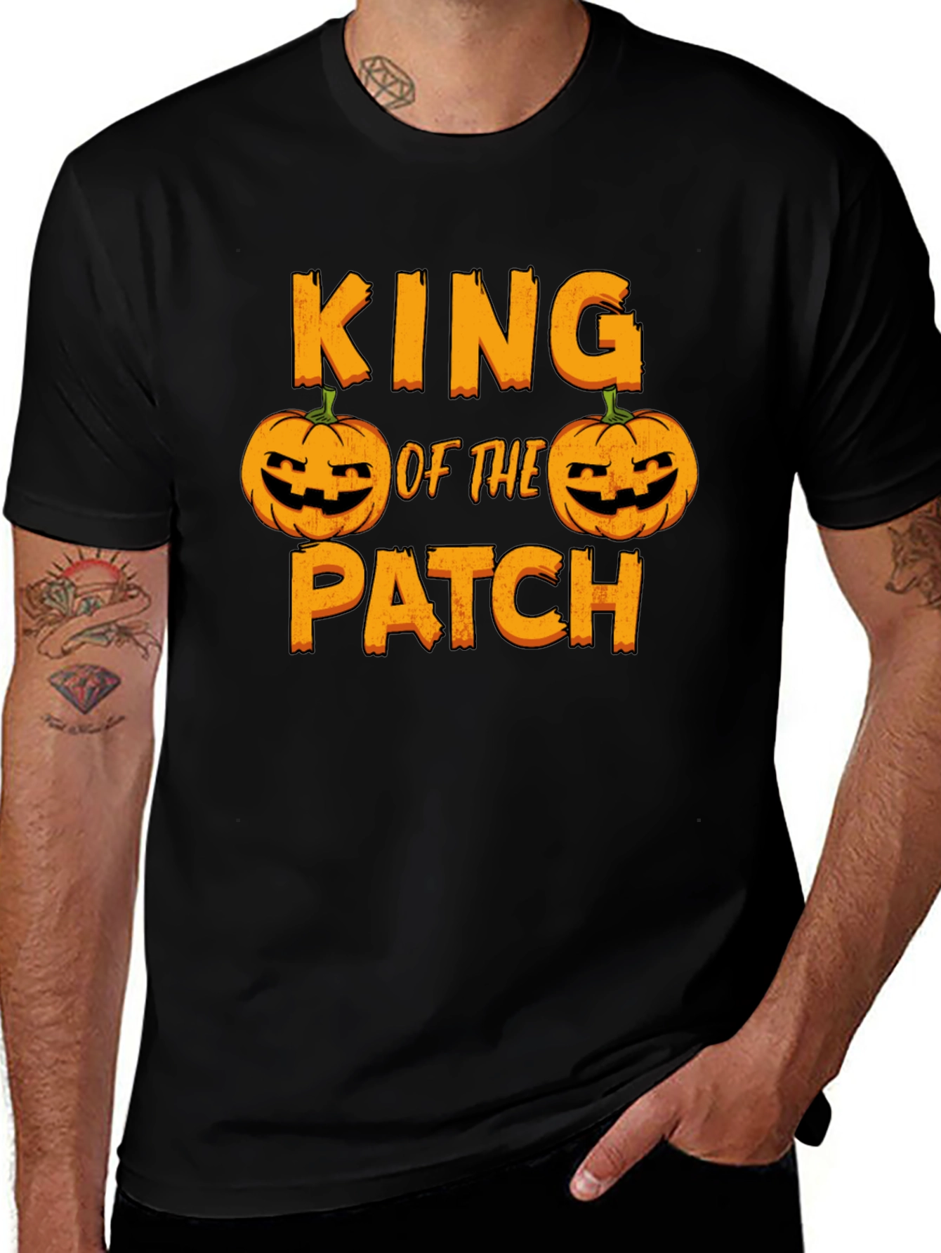 King of the Patch Halloween T-Shirt
