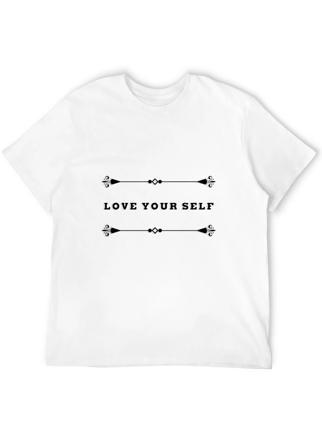 Love Yourself Black T-Shirt - Stylish & Comfortable