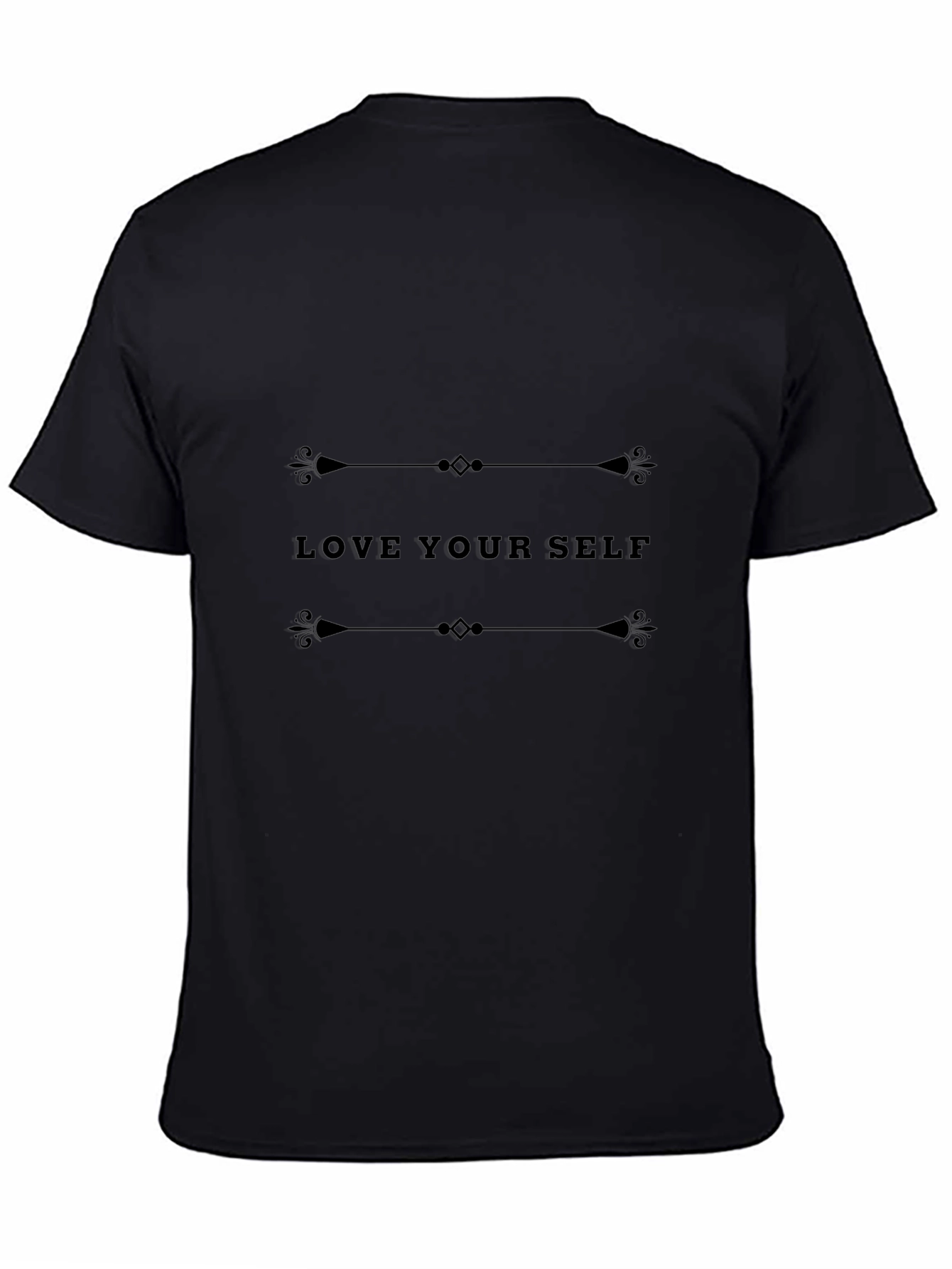 Love Yourself Black T-Shirt - Stylish & Comfortable