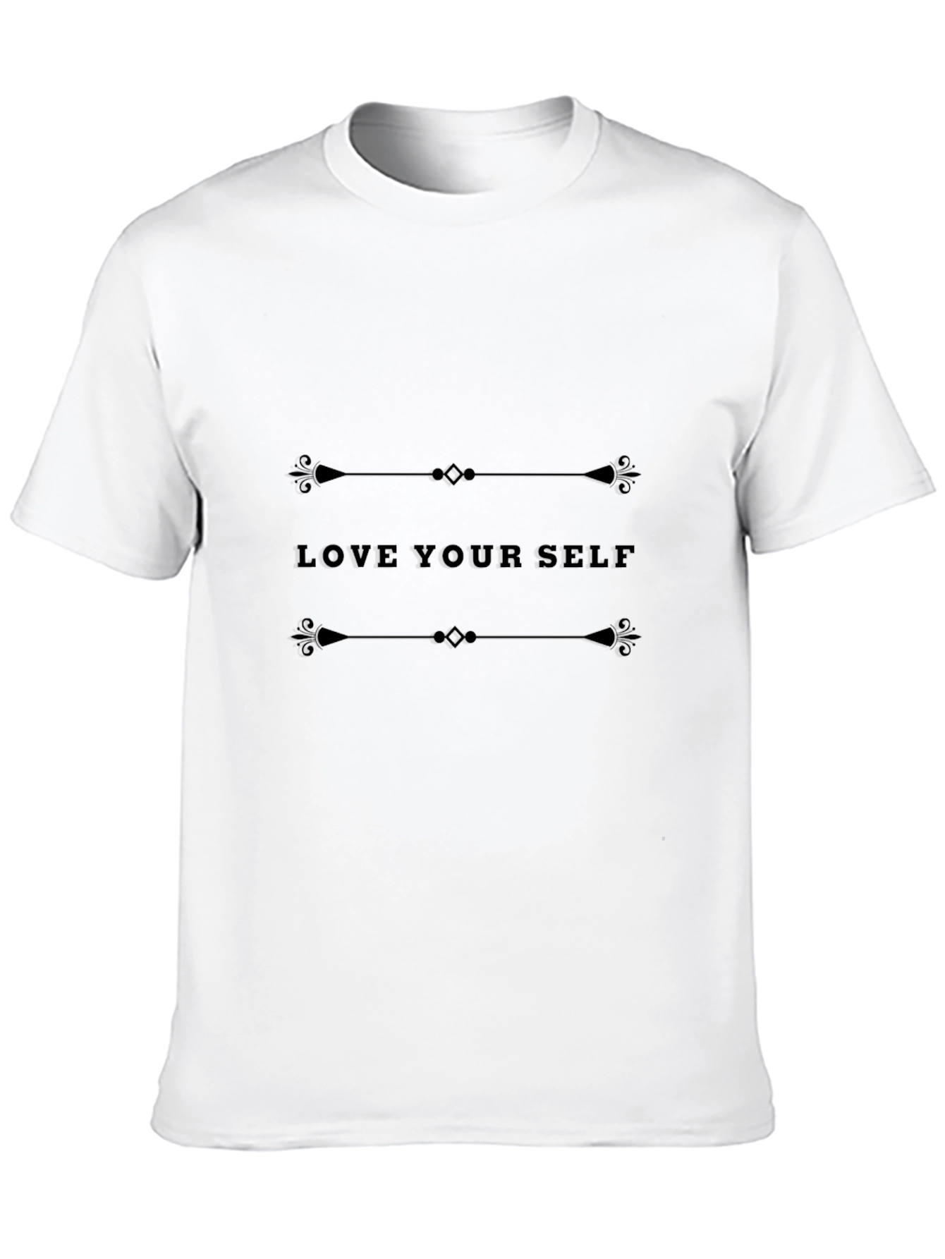 Love Yourself Black T-Shirt - Stylish & Comfortable
