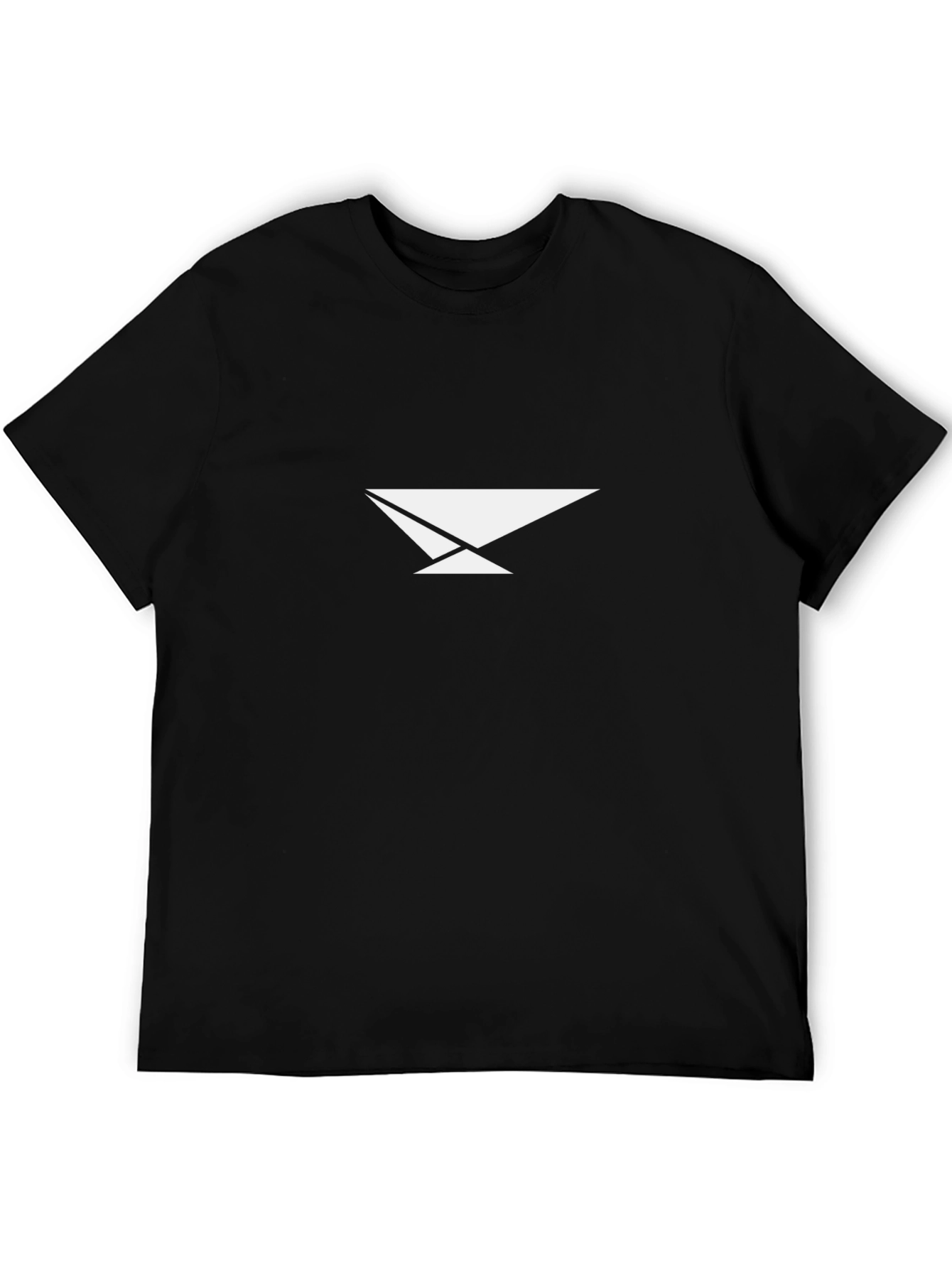 Geometric Graphic Tee - Modern Minimalist Design