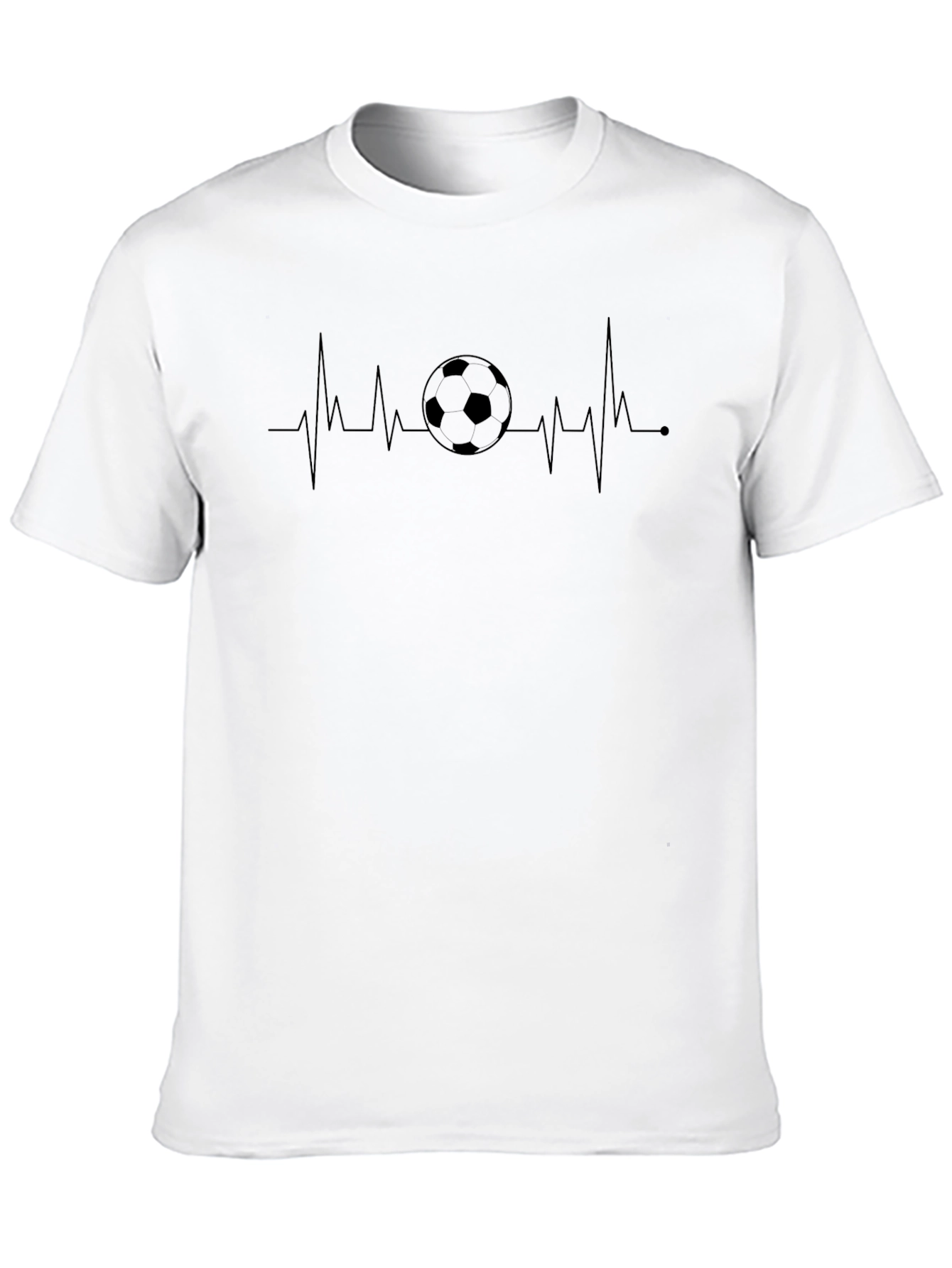 Soccer Heartbeat T-Shirt - Passion for the Game