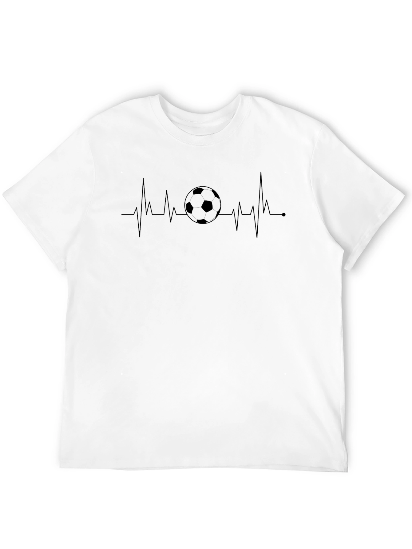 Soccer Heartbeat T-Shirt - Passion for the Game