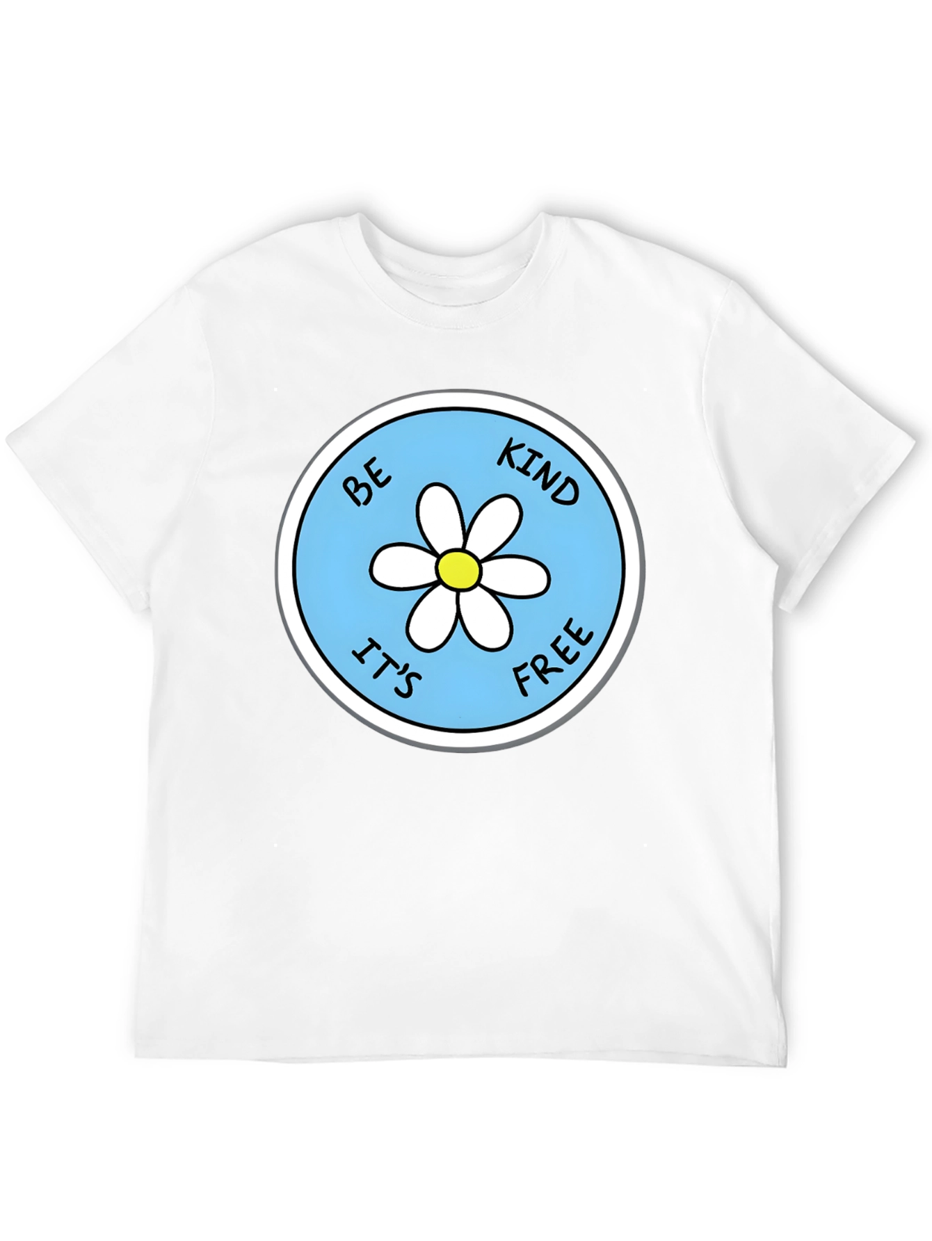 Be Kind Its Free Daisy Graphic Tee