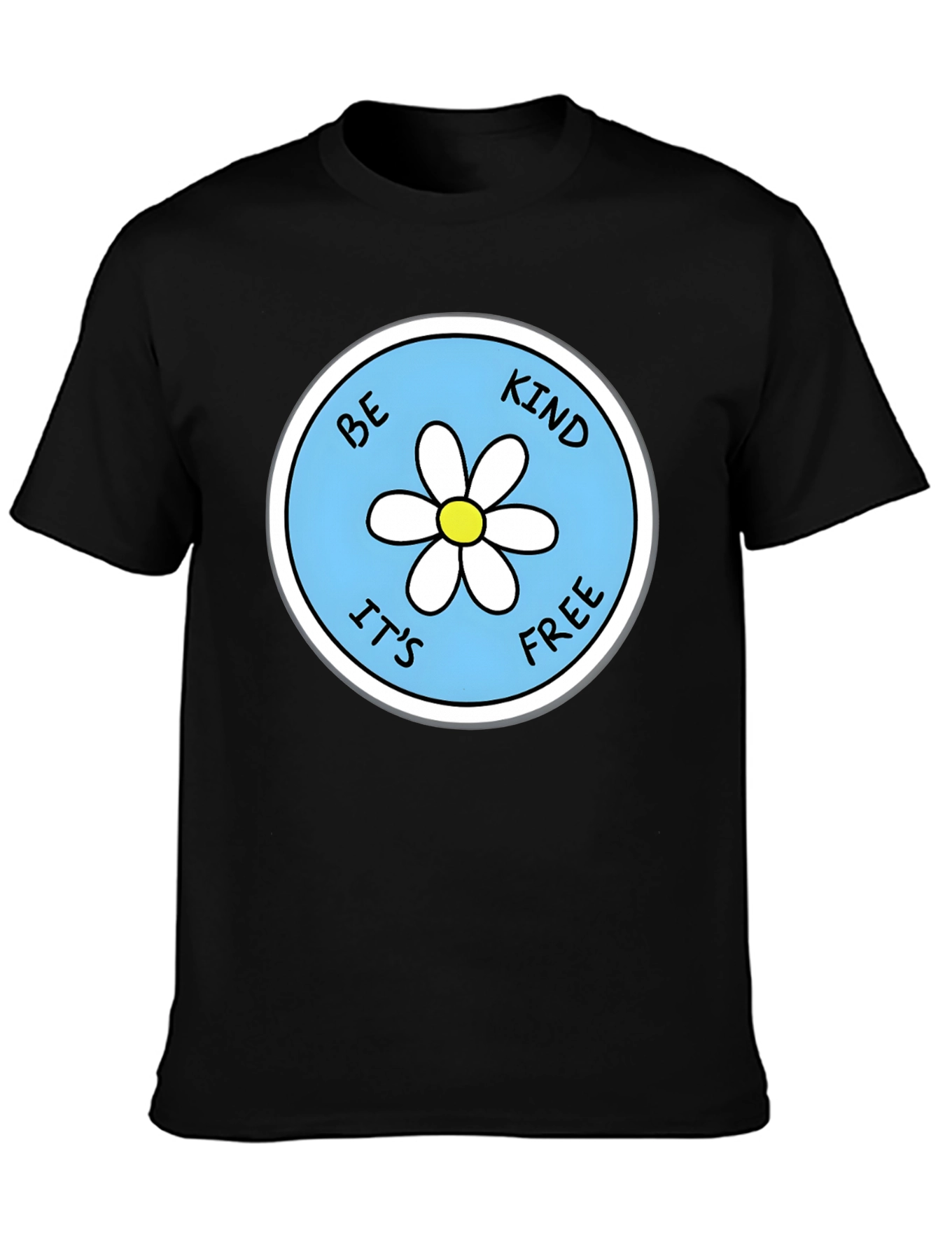 Be Kind Its Free Daisy Graphic Tee