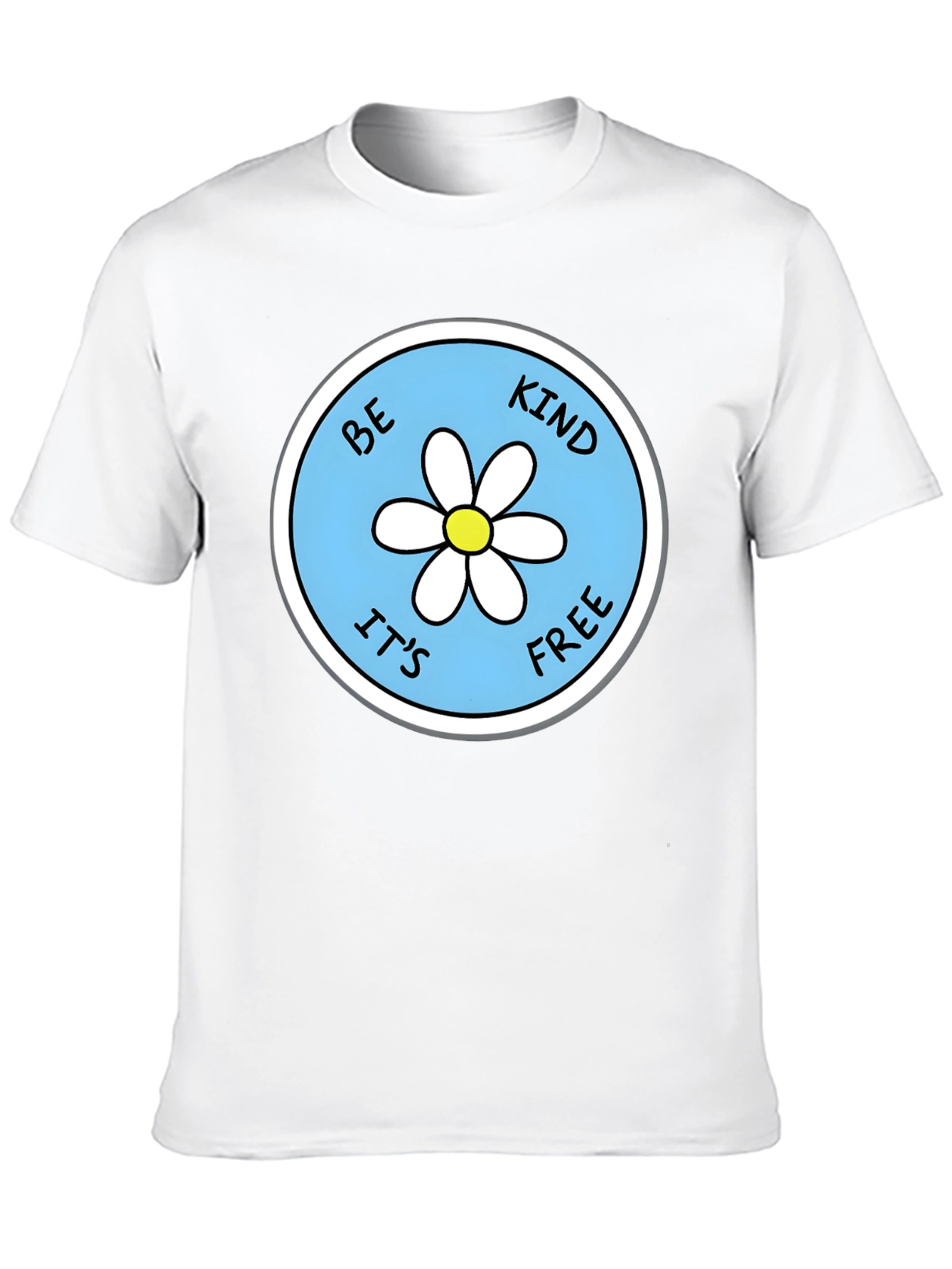 Be Kind Its Free Daisy Graphic Tee