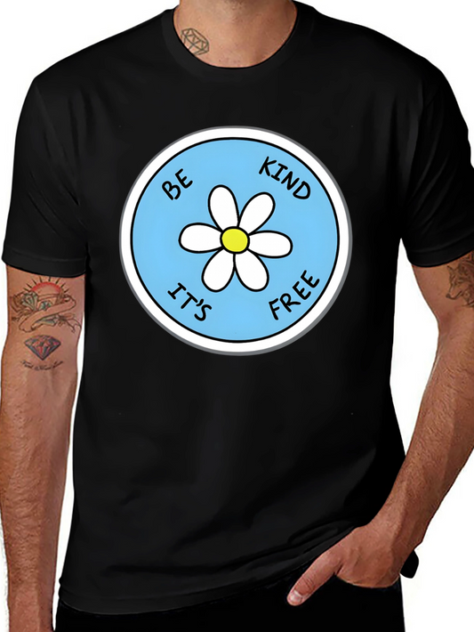 Be Kind Its Free Daisy Graphic Tee