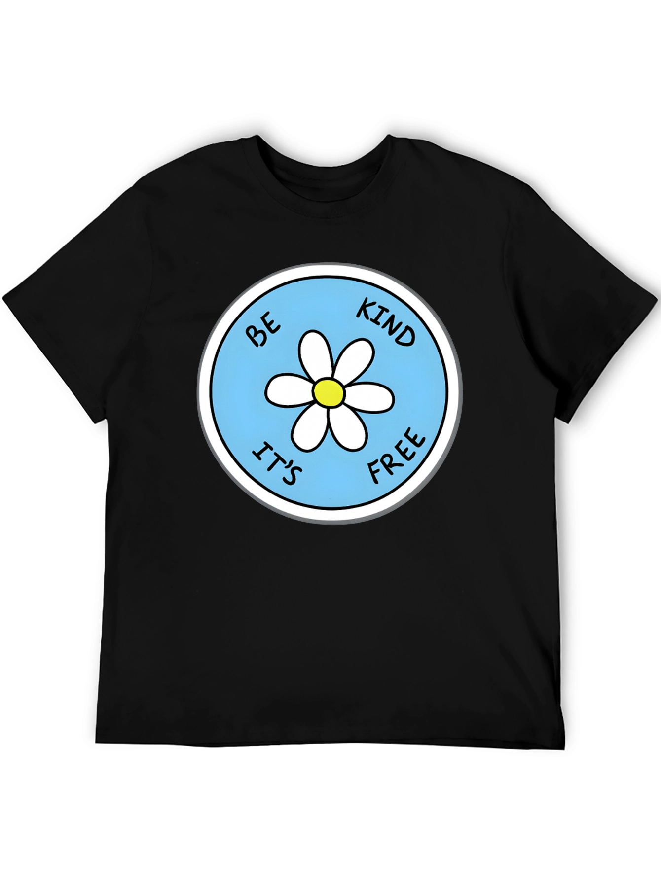 Be Kind Its Free Daisy Graphic Tee