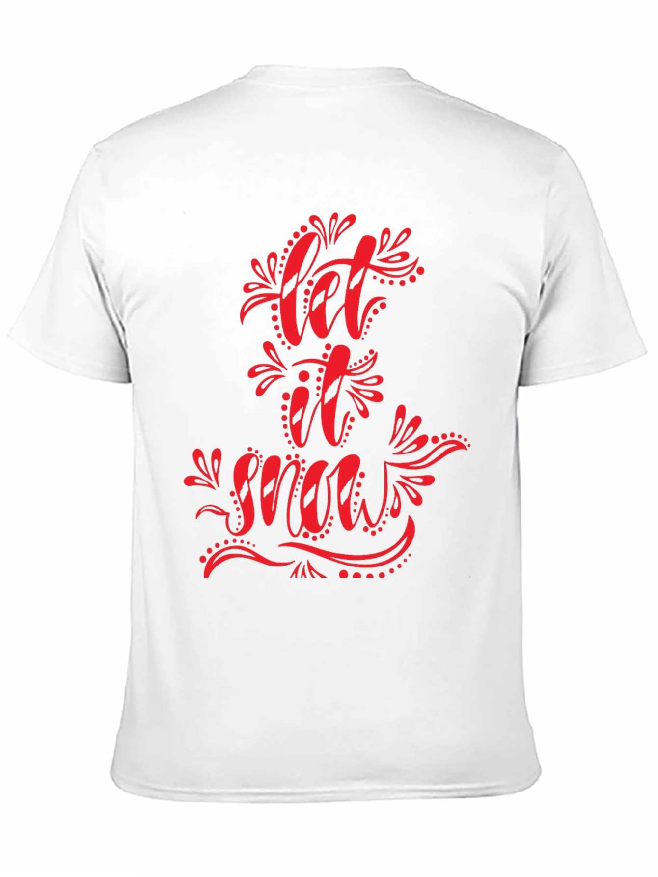 Let It Snow Graphic Tee - Holiday T-Shirt
