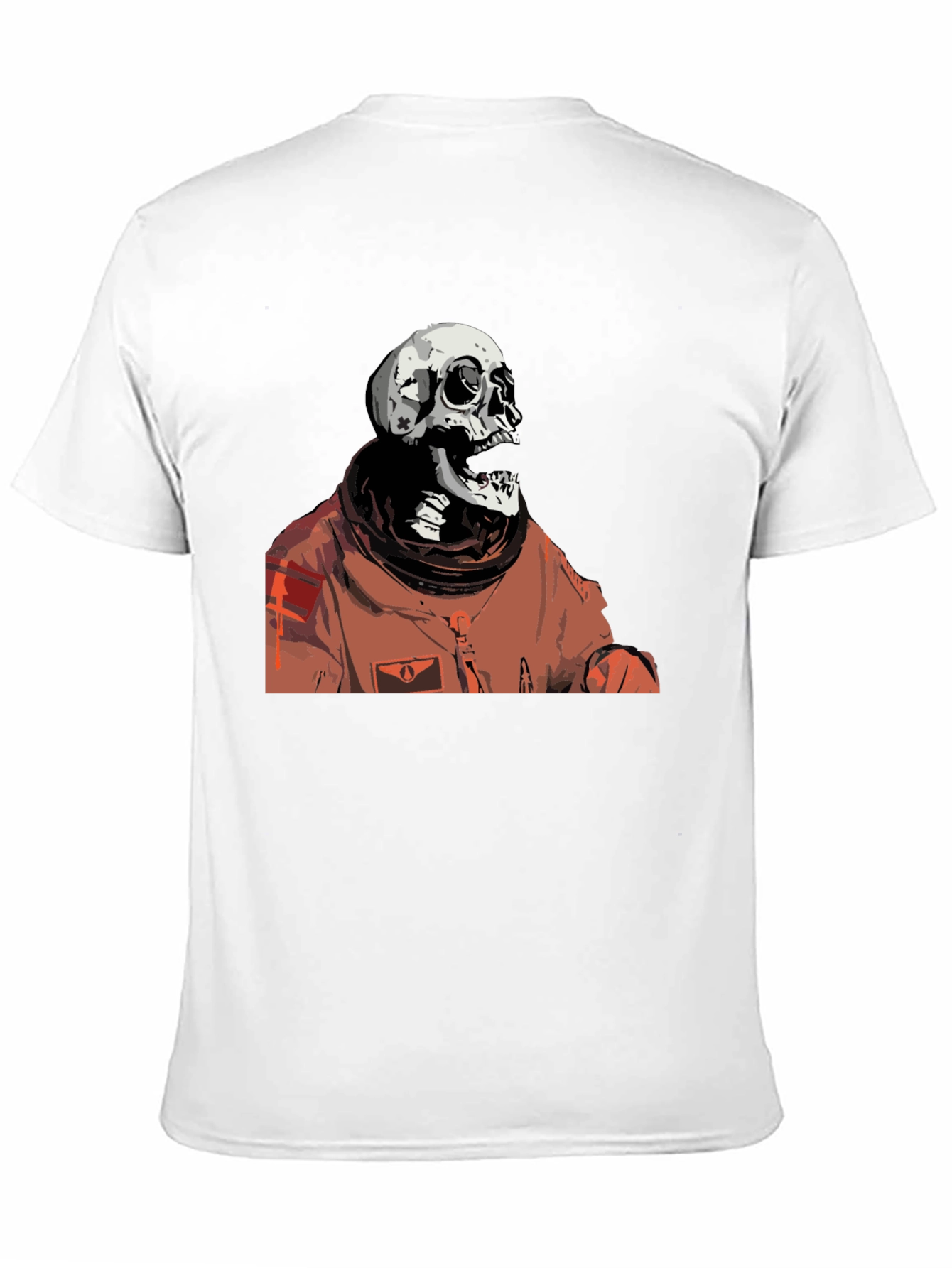 Skull Astronaut Black Graphic T-Shirt