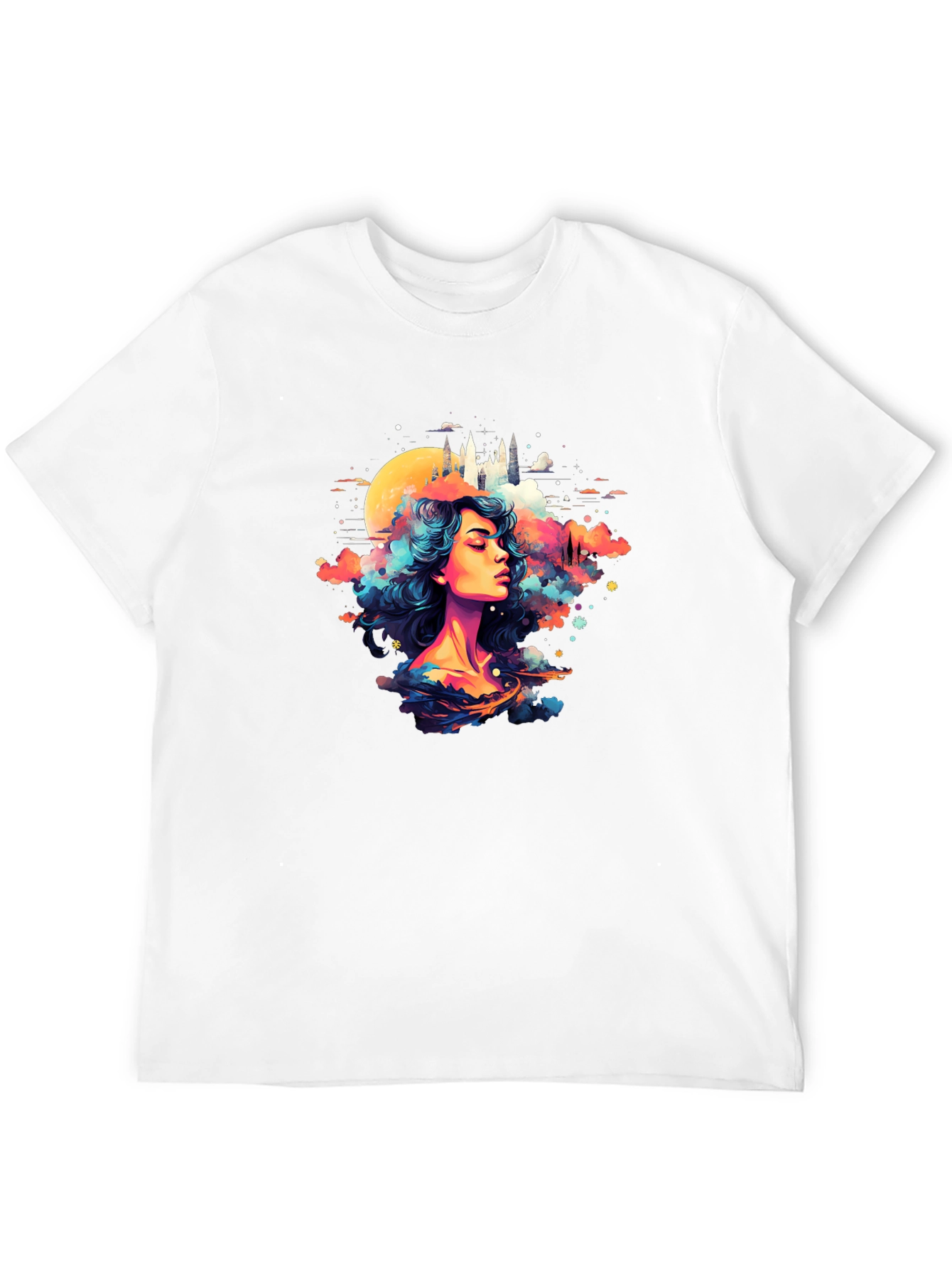 Fantasy Dreamscape Graphic T-Shirt