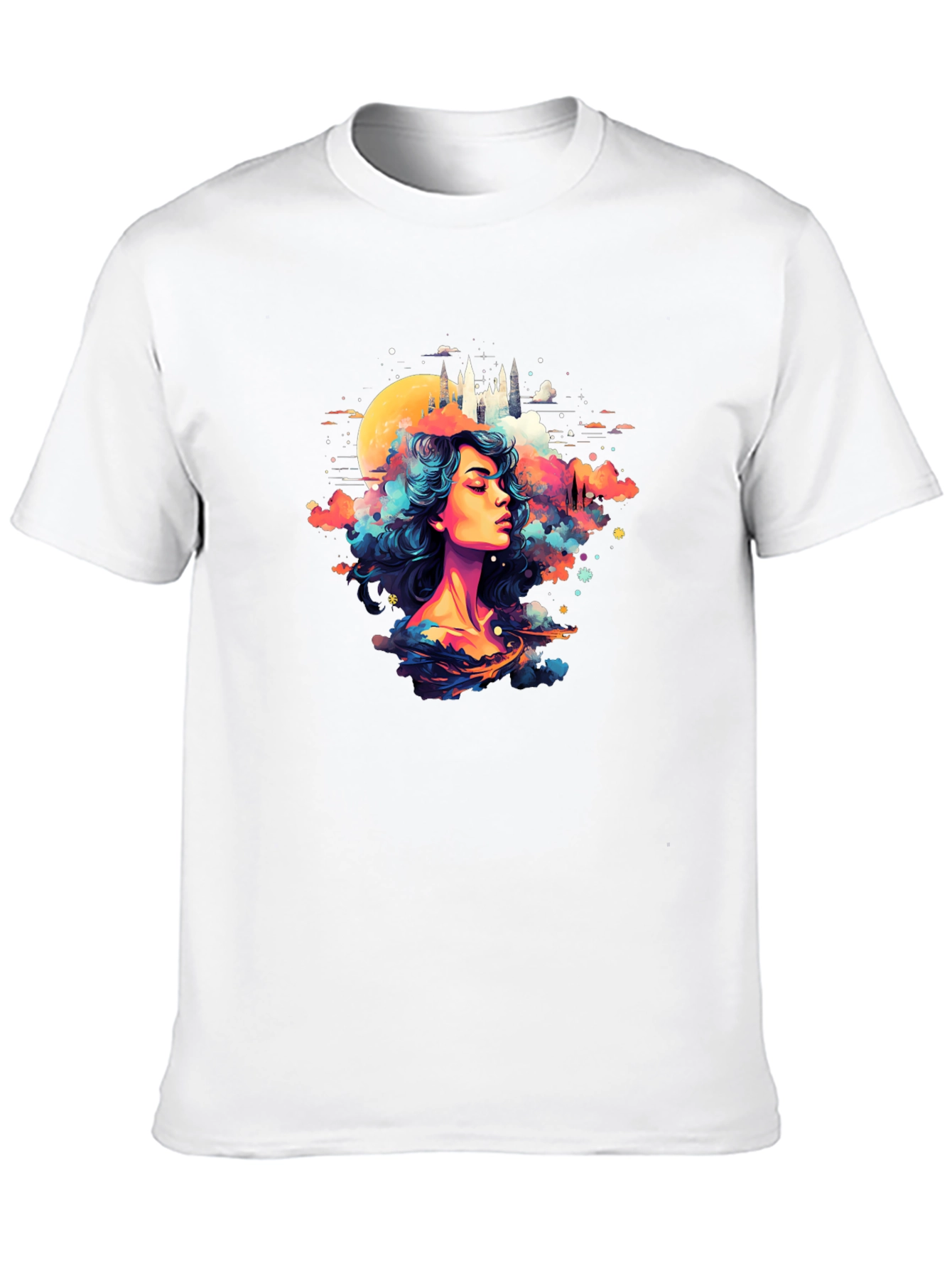 Fantasy Dreamscape Graphic T-Shirt