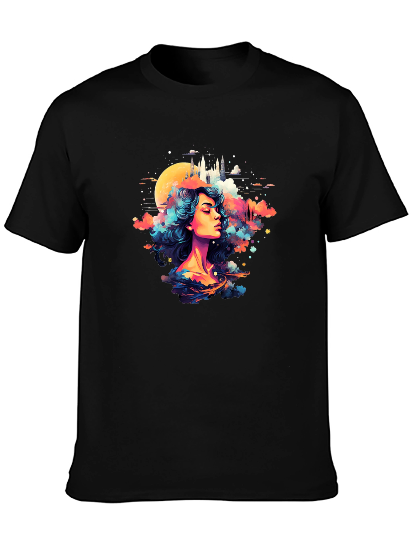 Fantasy Dreamscape Graphic T-Shirt