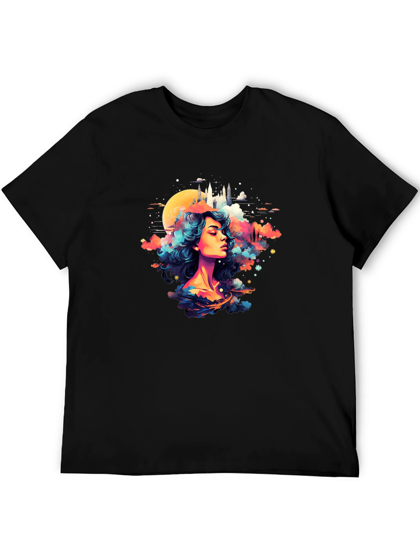 Fantasy Dreamscape Graphic T-Shirt