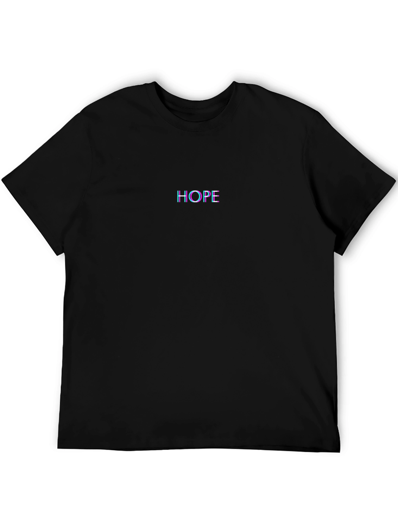 Hope Graphic Print Black T-Shirt