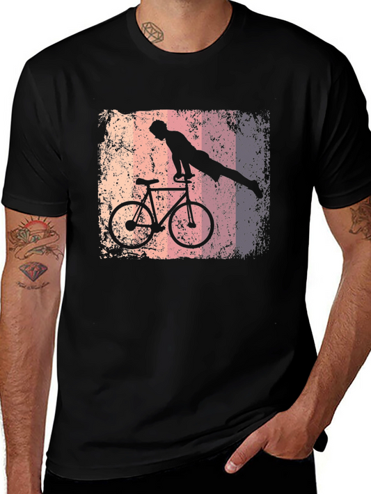 Vintage Bicycle Stunt T-Shirt