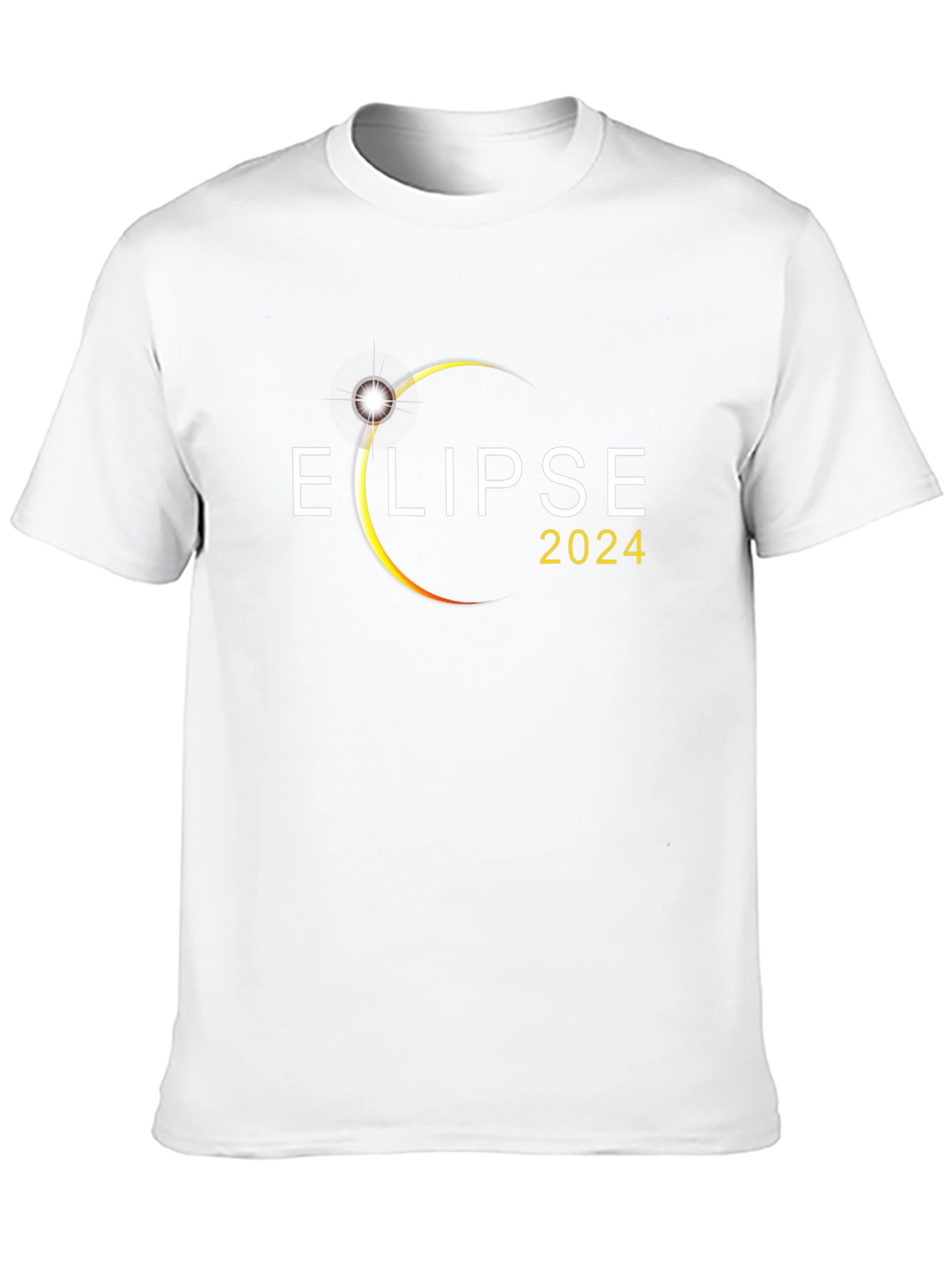 Eclipse 2024 Black T-Shirt