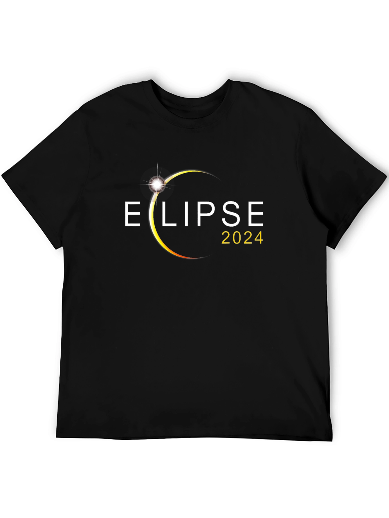 Eclipse 2024 Black T-Shirt